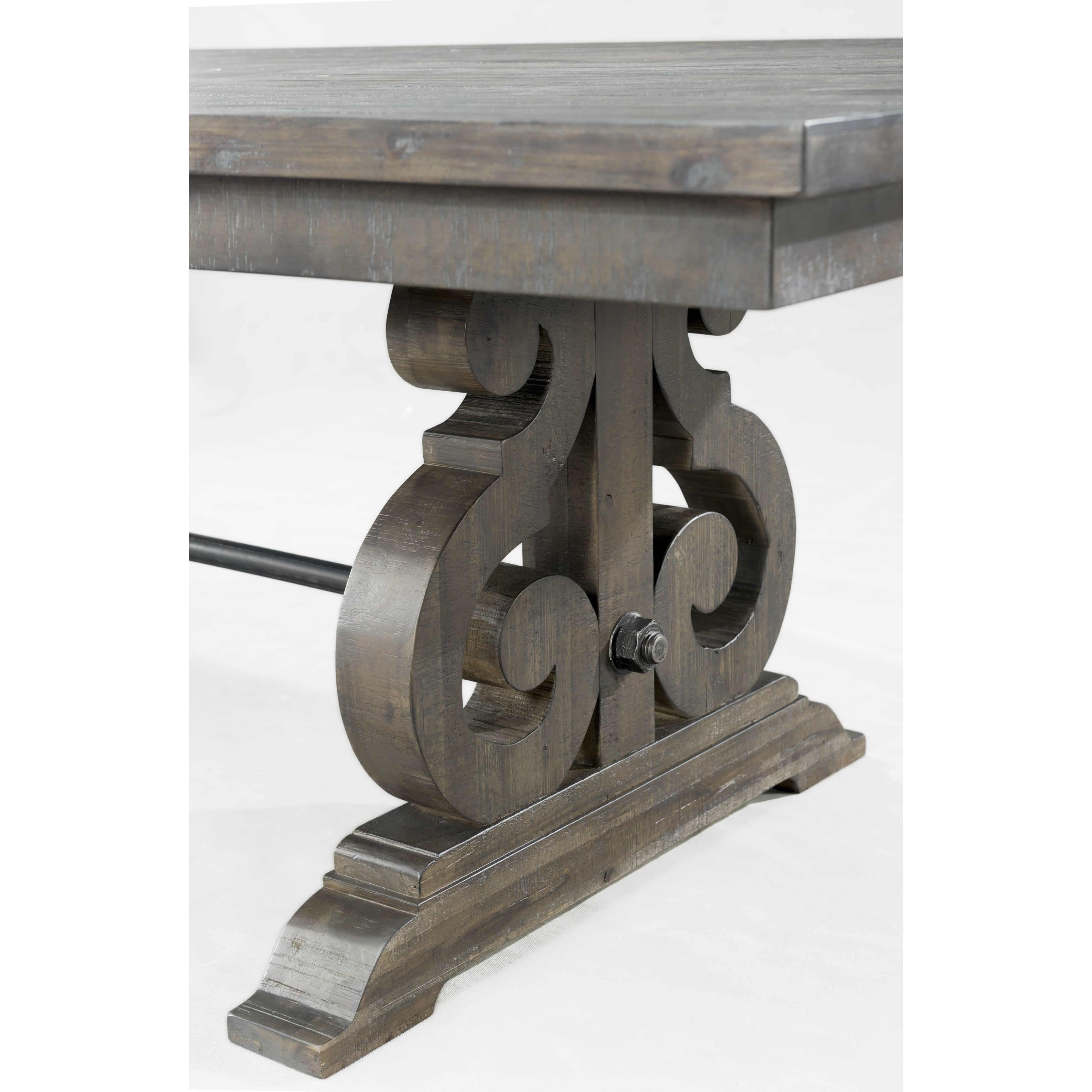 Elements International Stone DST100DTB Dining Table - Image 3