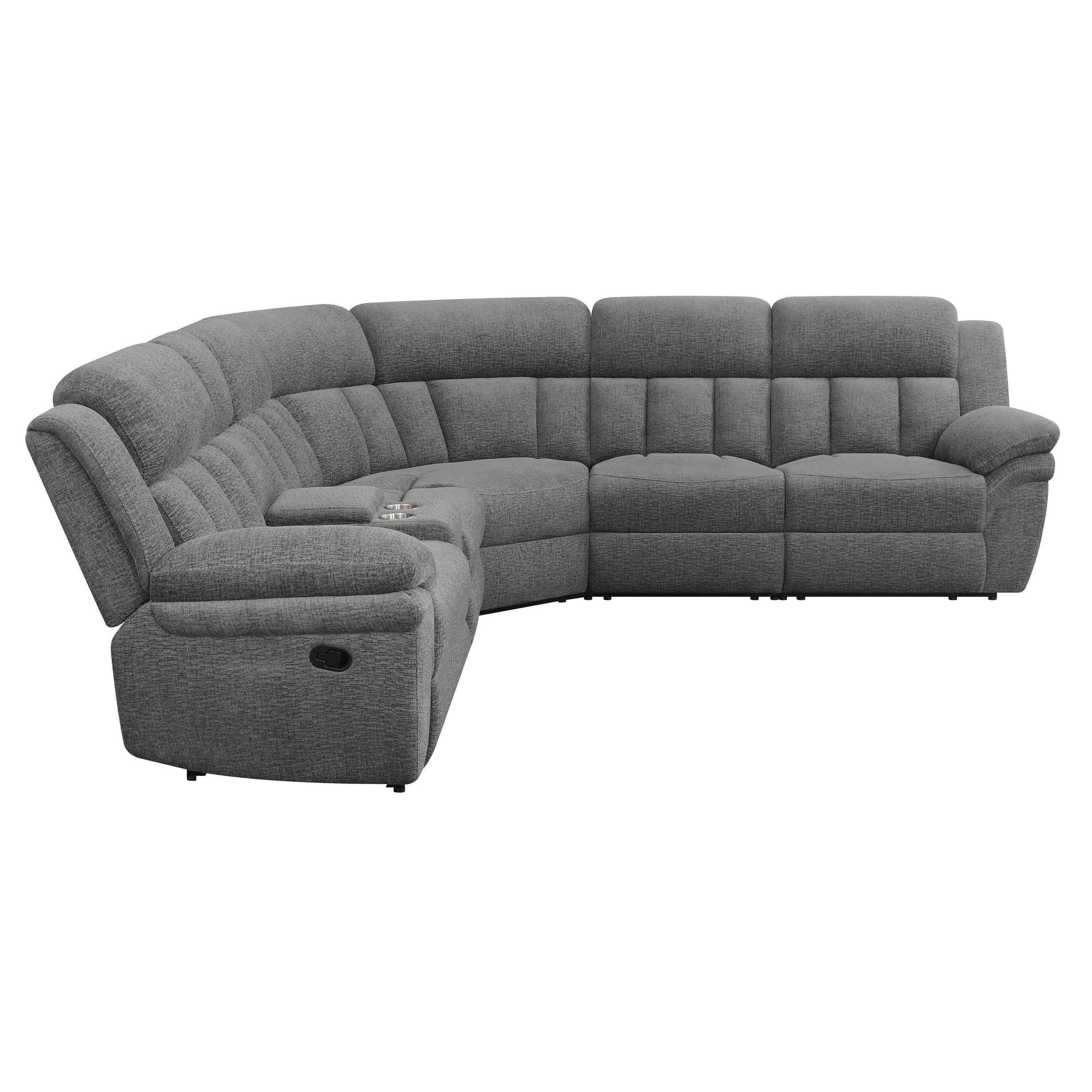 Coaster Furniture Bahrain 609540 6 pc Reclining Sectional - Image 2