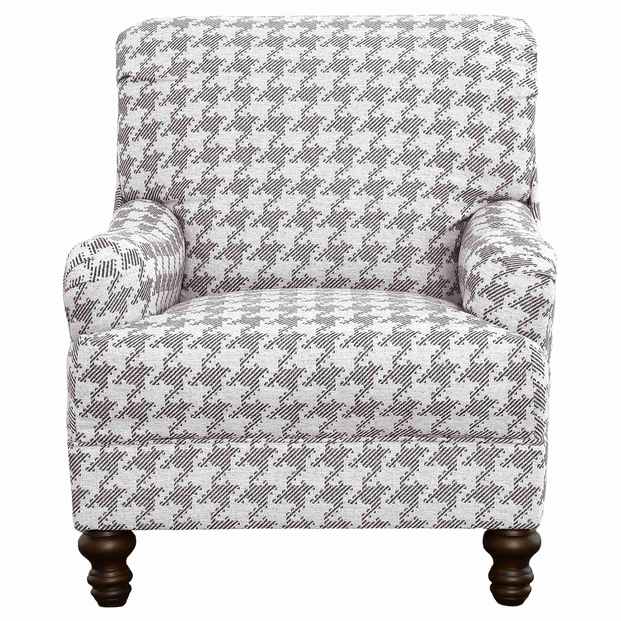 Coaster Furniture Glenn 903096 Upholstered English Arm Accent Chair - Grey - Image 3