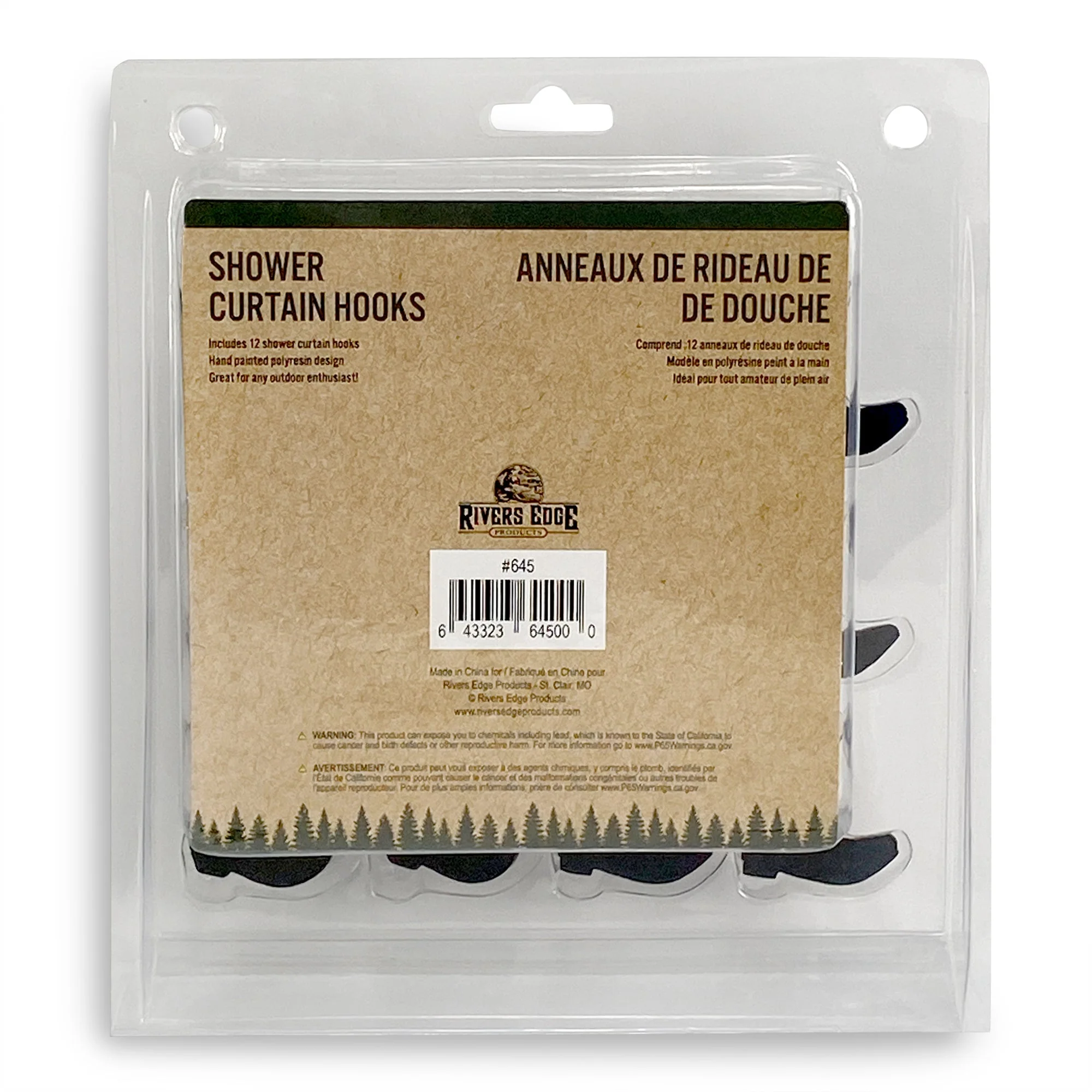 Shower Curtain Hooks-Cowboy Boot - Image 3