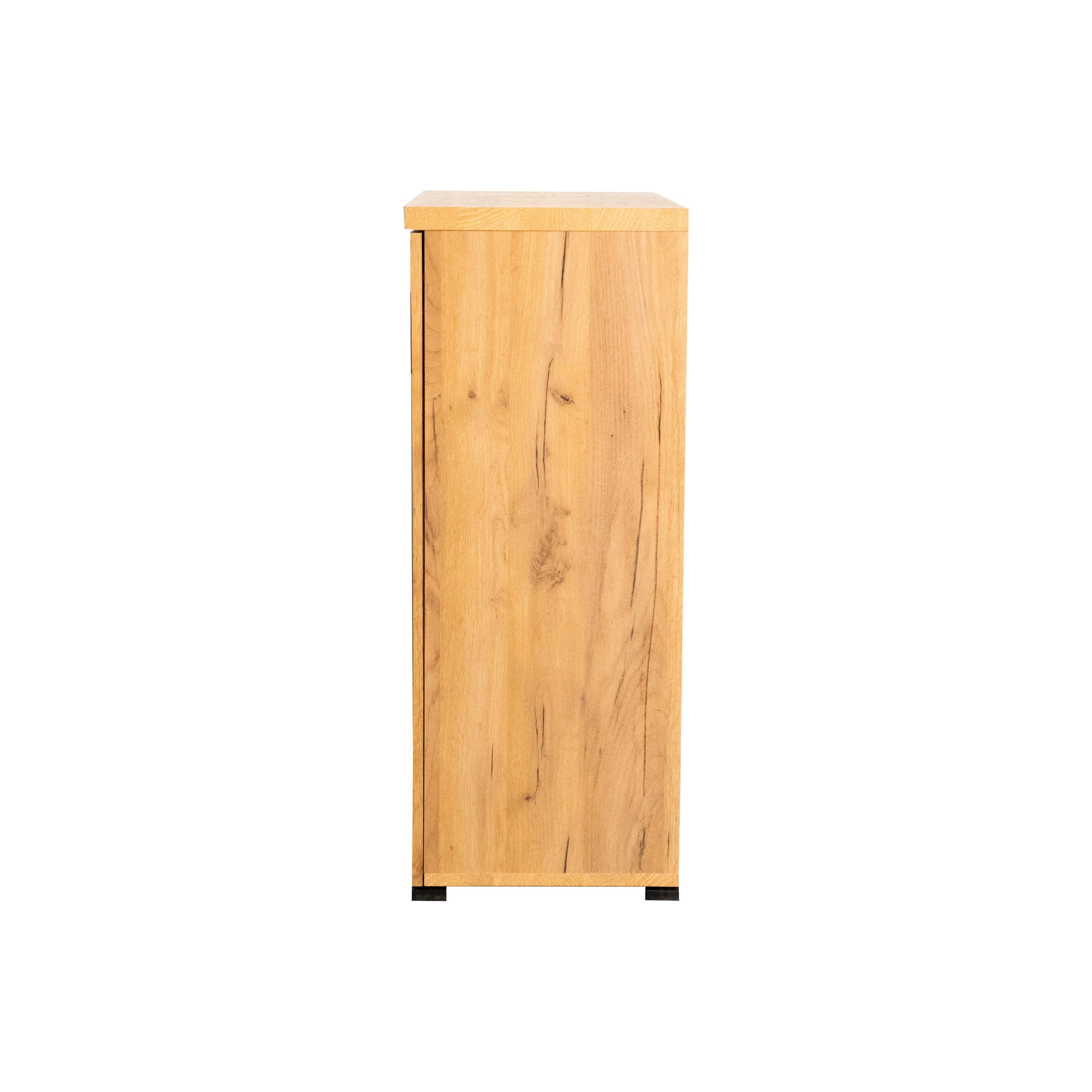 Coaster Furniture Bristol 951107 6-shelf Engineered Wood Shoe Cabinet - Golden Oak - Image 2