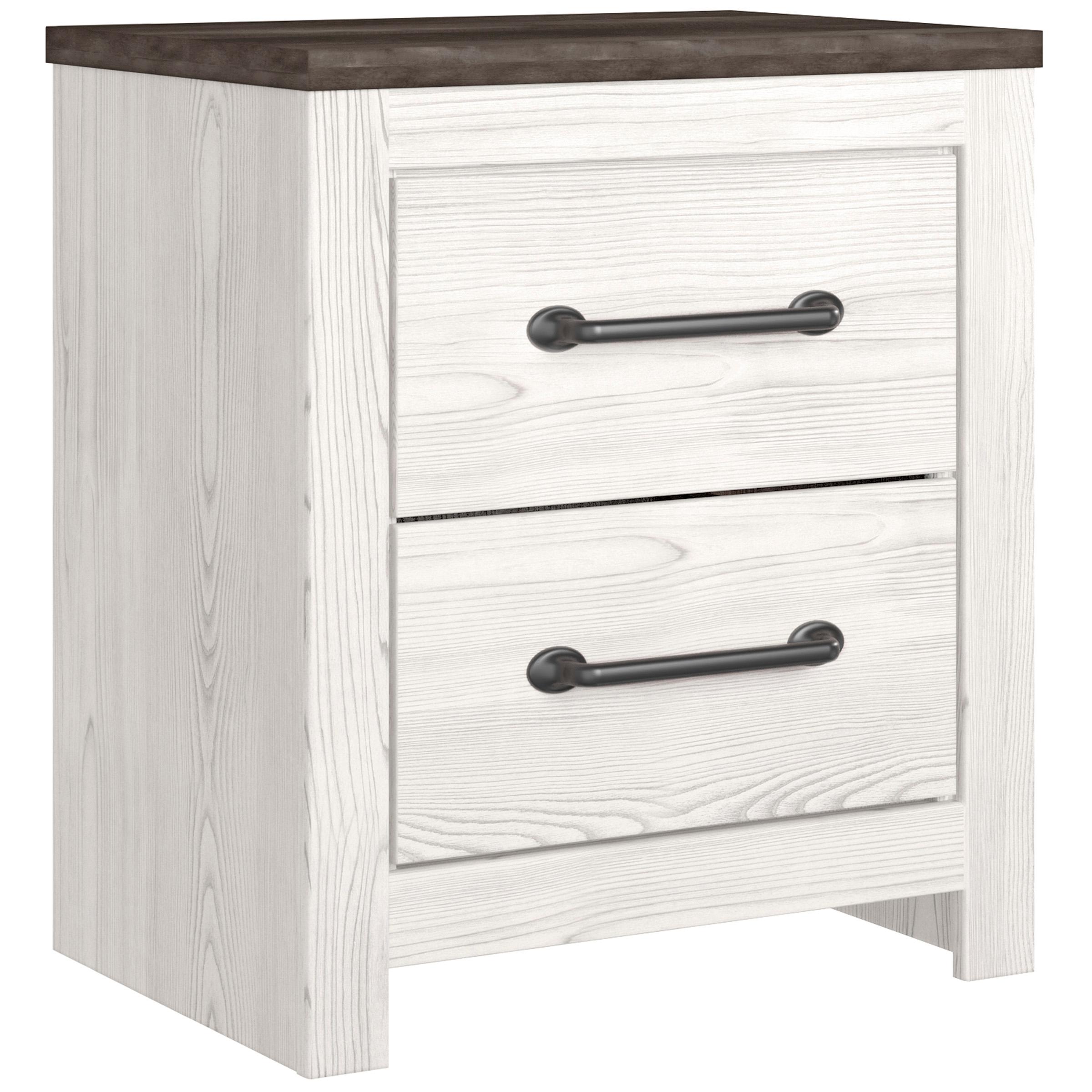 Signature Design by Ashley Gerridan B1190-92 Two Drawer Night Stand