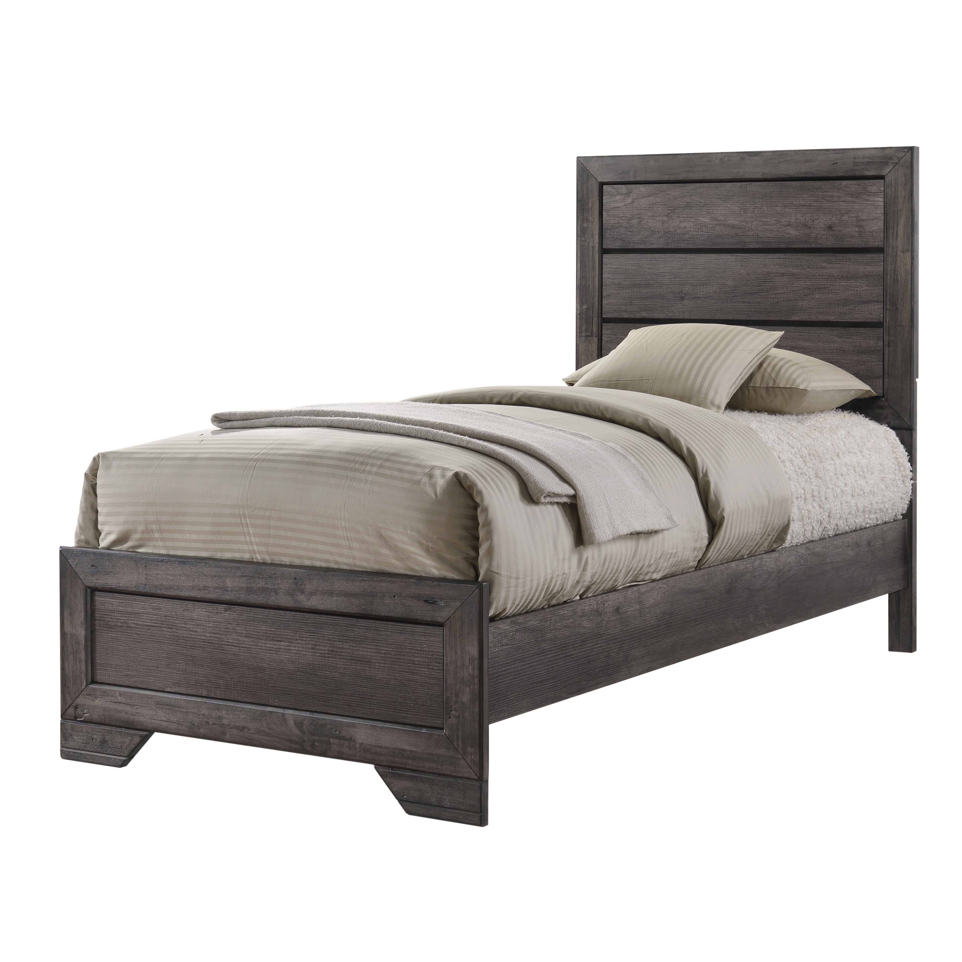 Elements International Nathan NH100TB Youth Twin Panel Bed - Image 2