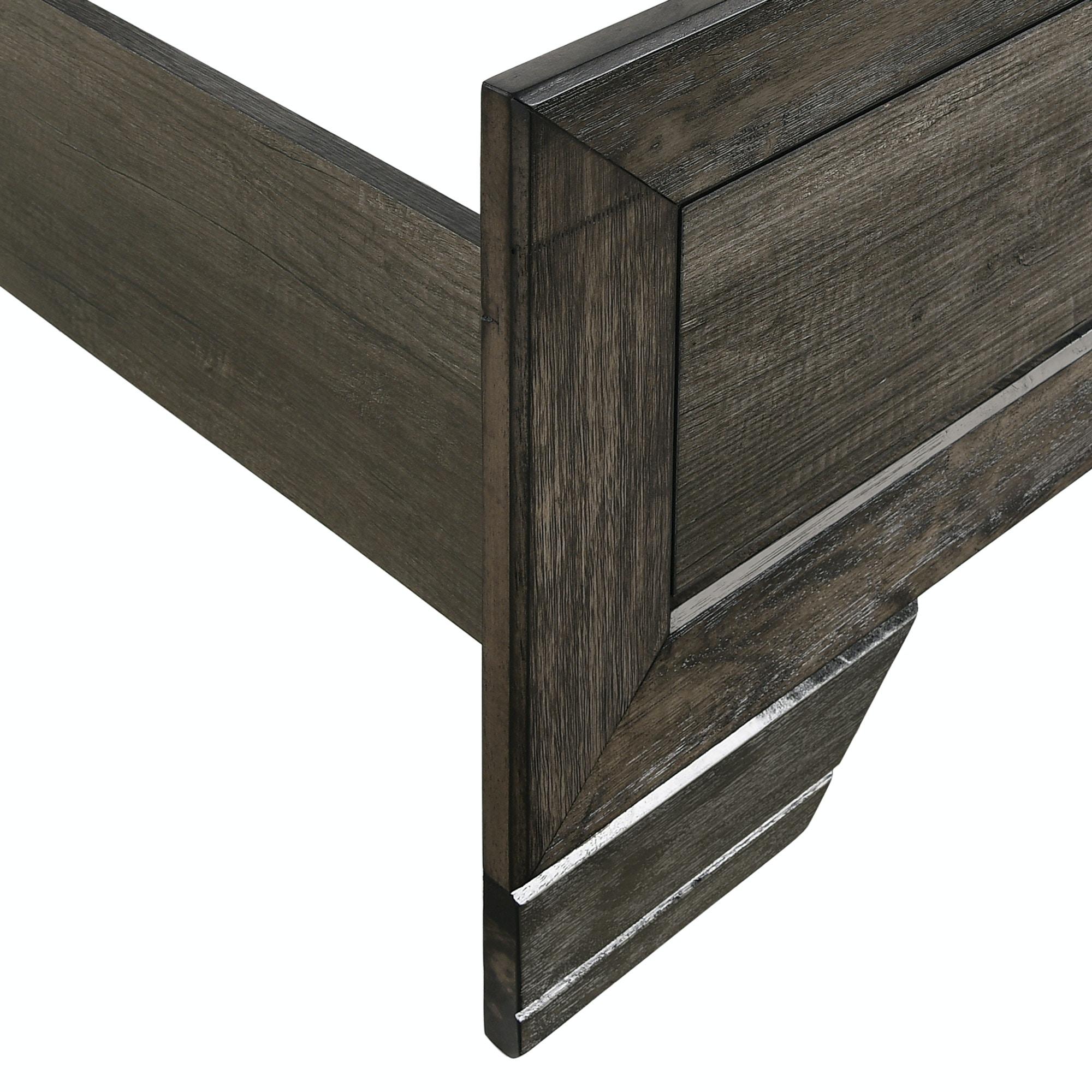 Elements International Nathan NH100TB Youth Twin Panel Bed - Image 3