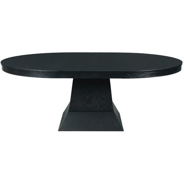 Elements International Maddox DMD100DTTB Dining Table w/ Two 12-inch Table Leaves - Image 1