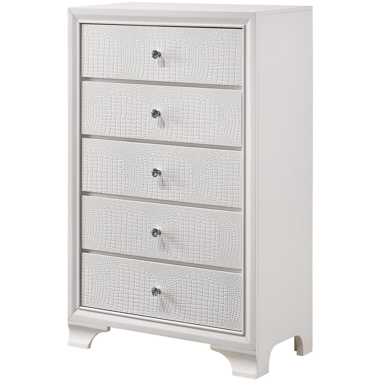 Crown Mark Lyssa B4310-4 Chest - Frost - Image 1