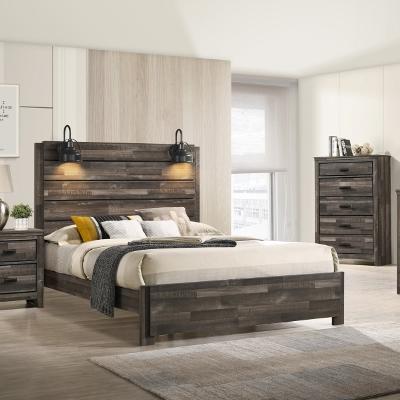 Crown Mark Carter B6800-F-BED Full Panel Bed in One Box - Image 1