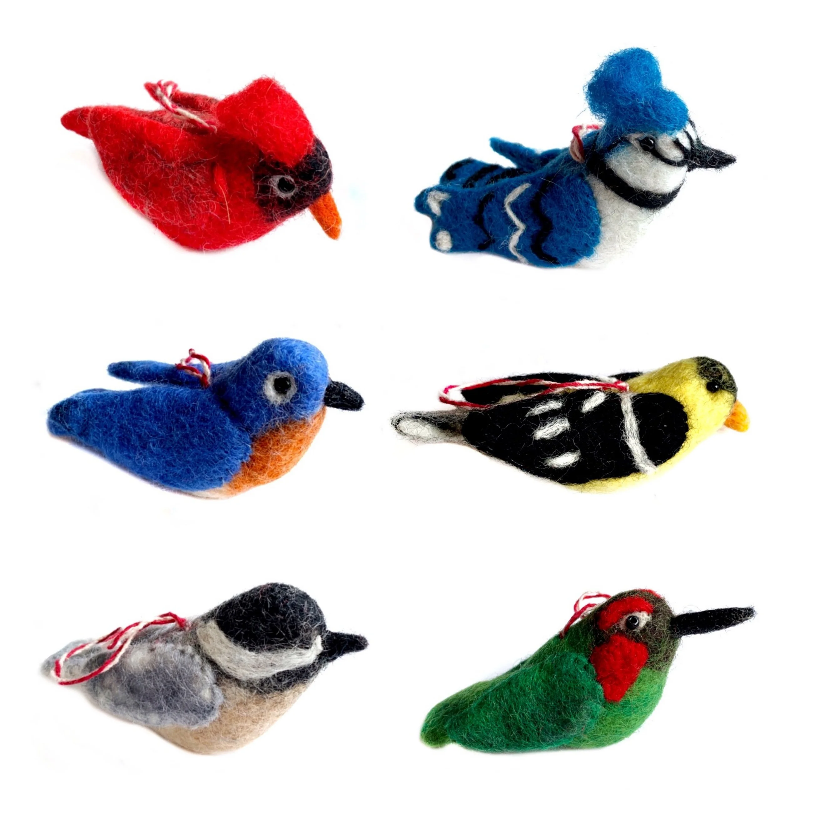 Felt Bird Ornament - Image 1