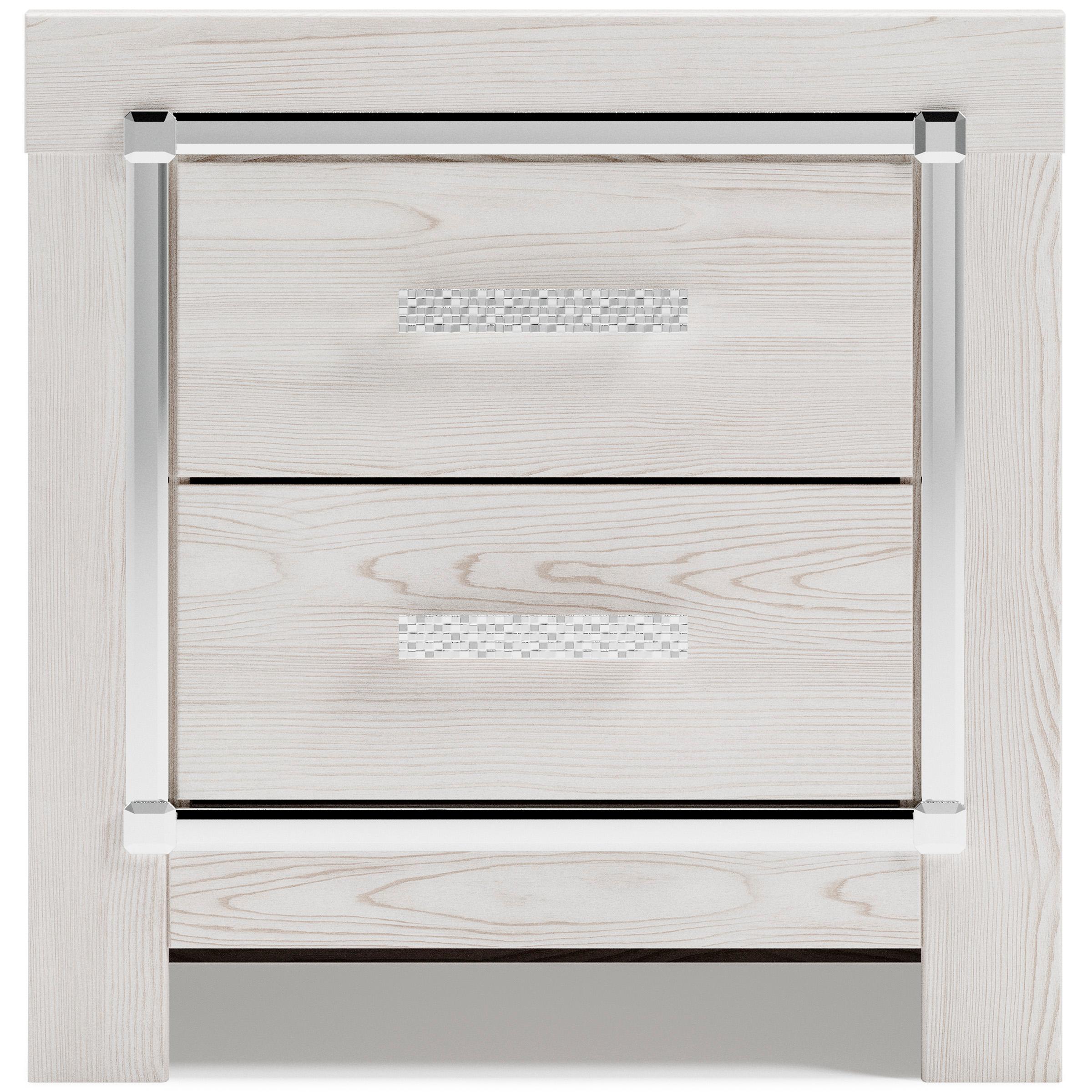Signature Design by Ashley Altyra B2640-92 Two Drawer Night Stand - Image 1