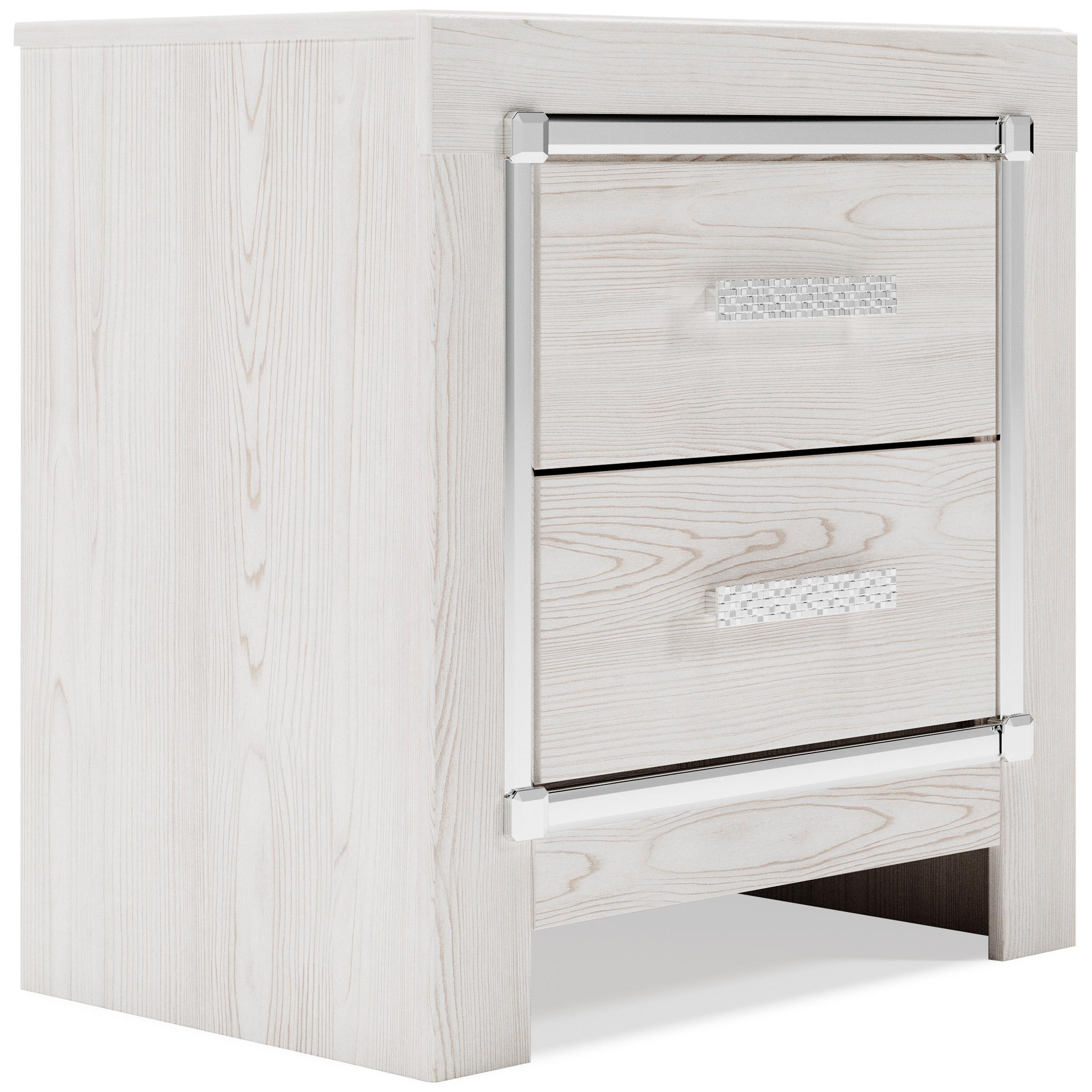 Signature Design by Ashley Altyra B2640-92 Two Drawer Night Stand - Image 2