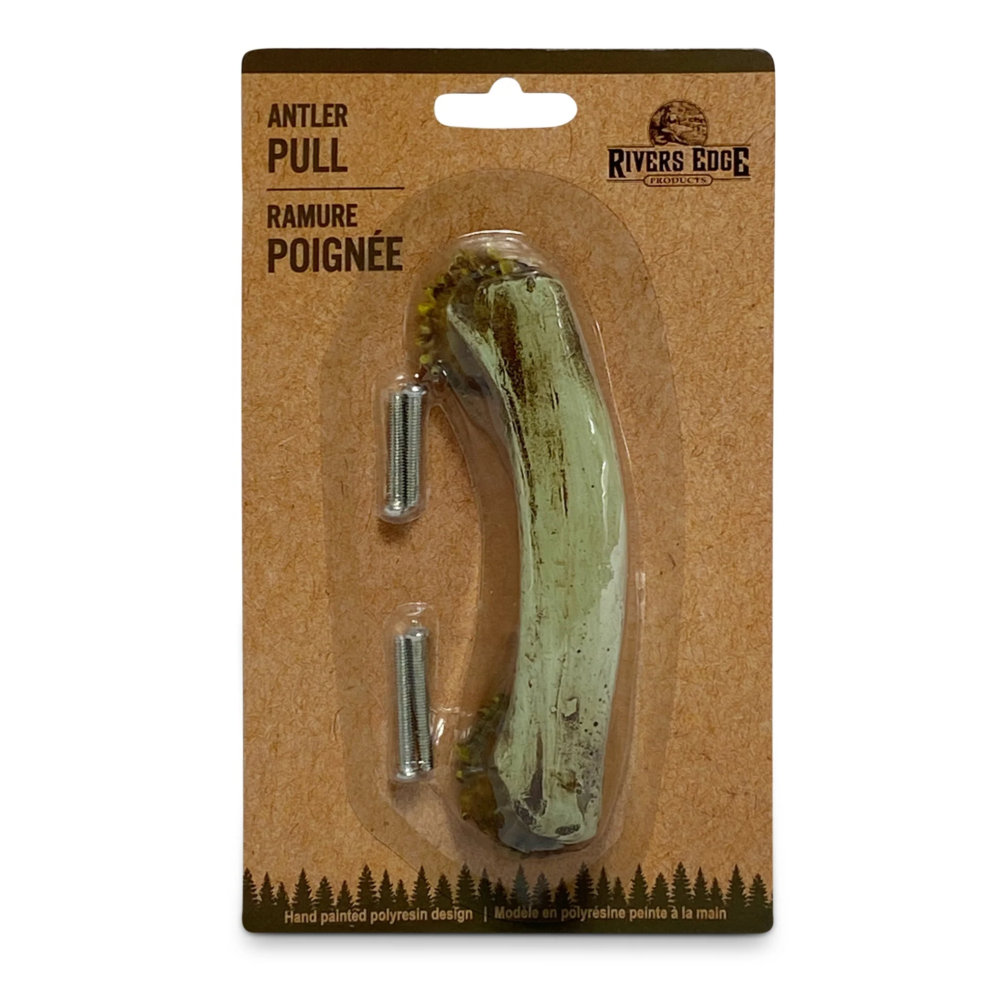 Drawer Cabinet Pulls 1-Pack-Antler 4 inch - Image 2