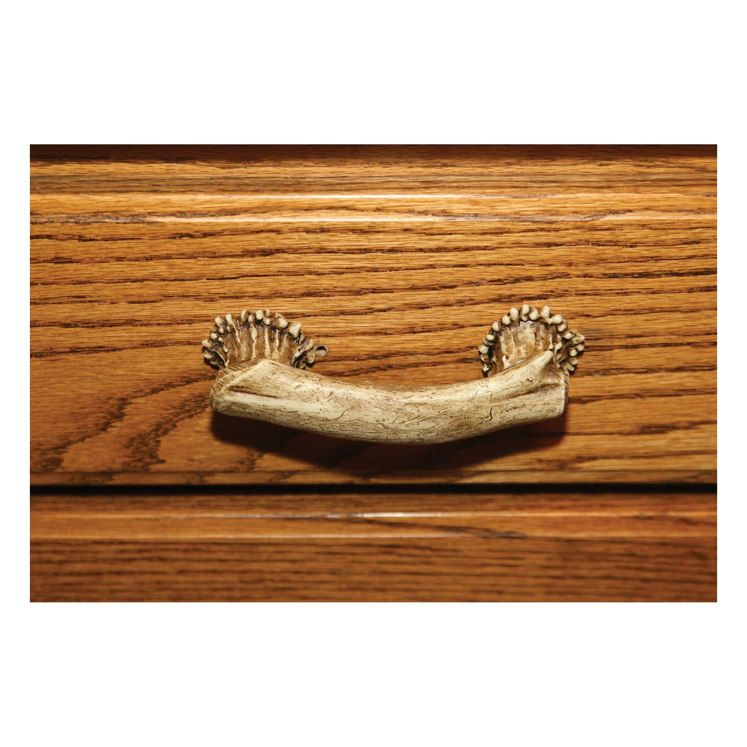 Drawer Cabinet Pulls 1-Pack-Antler 4 inch