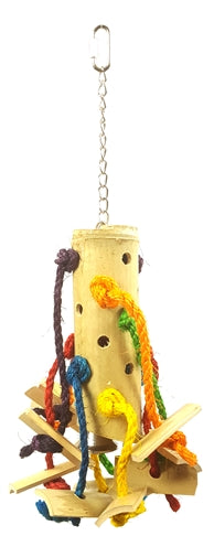 Happy Pet Bird Toy Puzzle Bamboo - Image 1