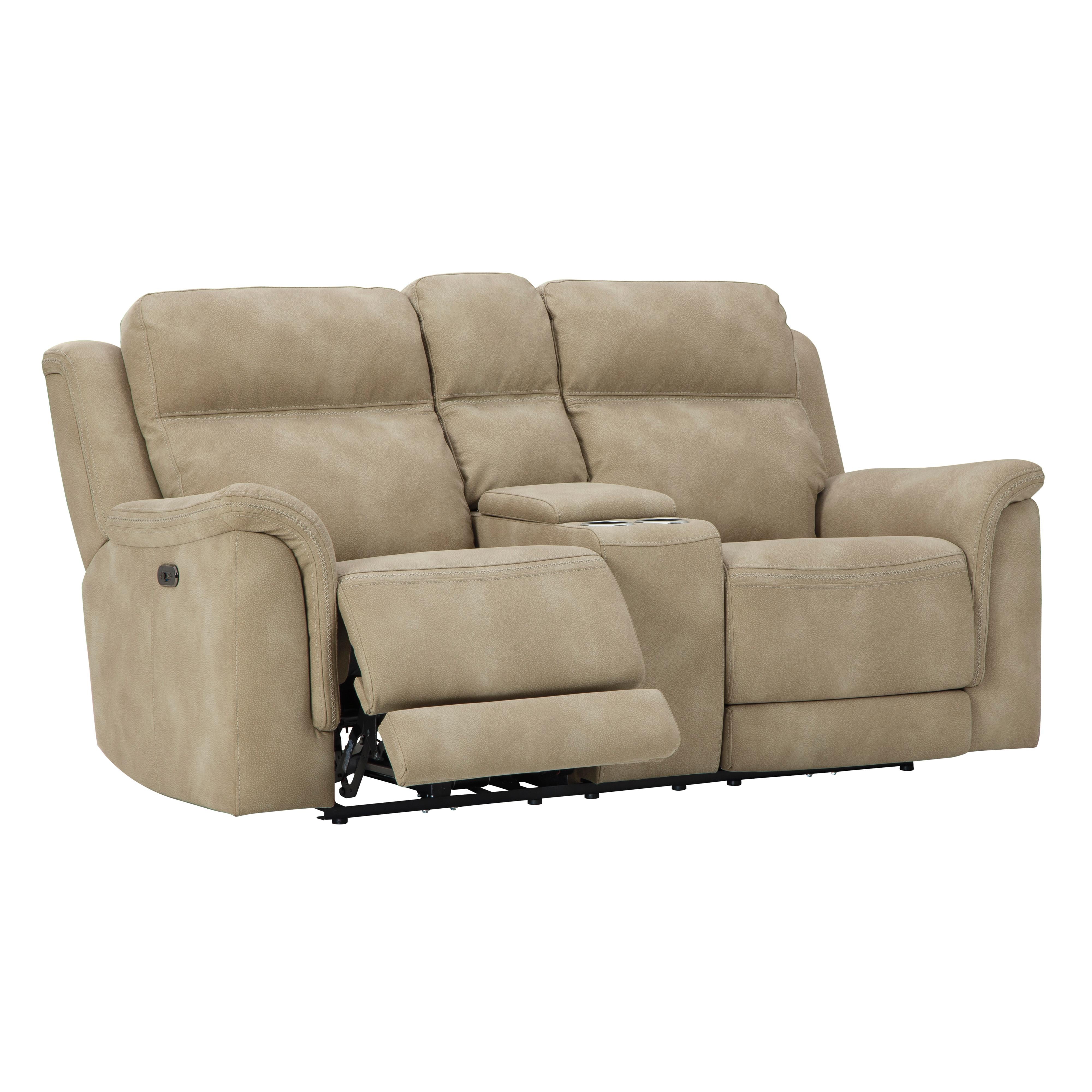 Signature Design by Ashley Next-Gen DuraPella 5930218 Power Reclining Loveseat with Console and Adjustable Headrest - Image 3