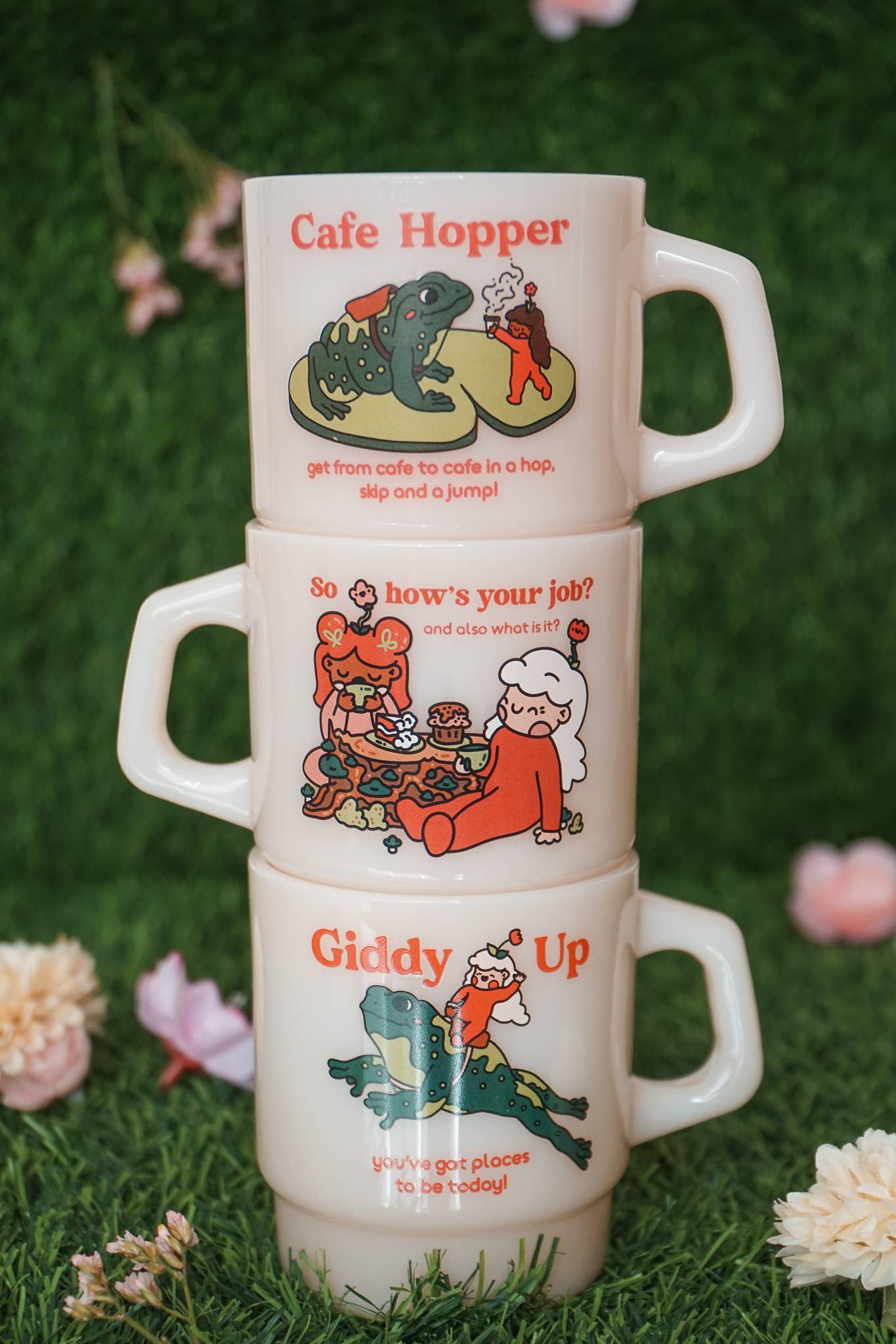 "So how's your job?" Vintage Diner Mug - Image 3