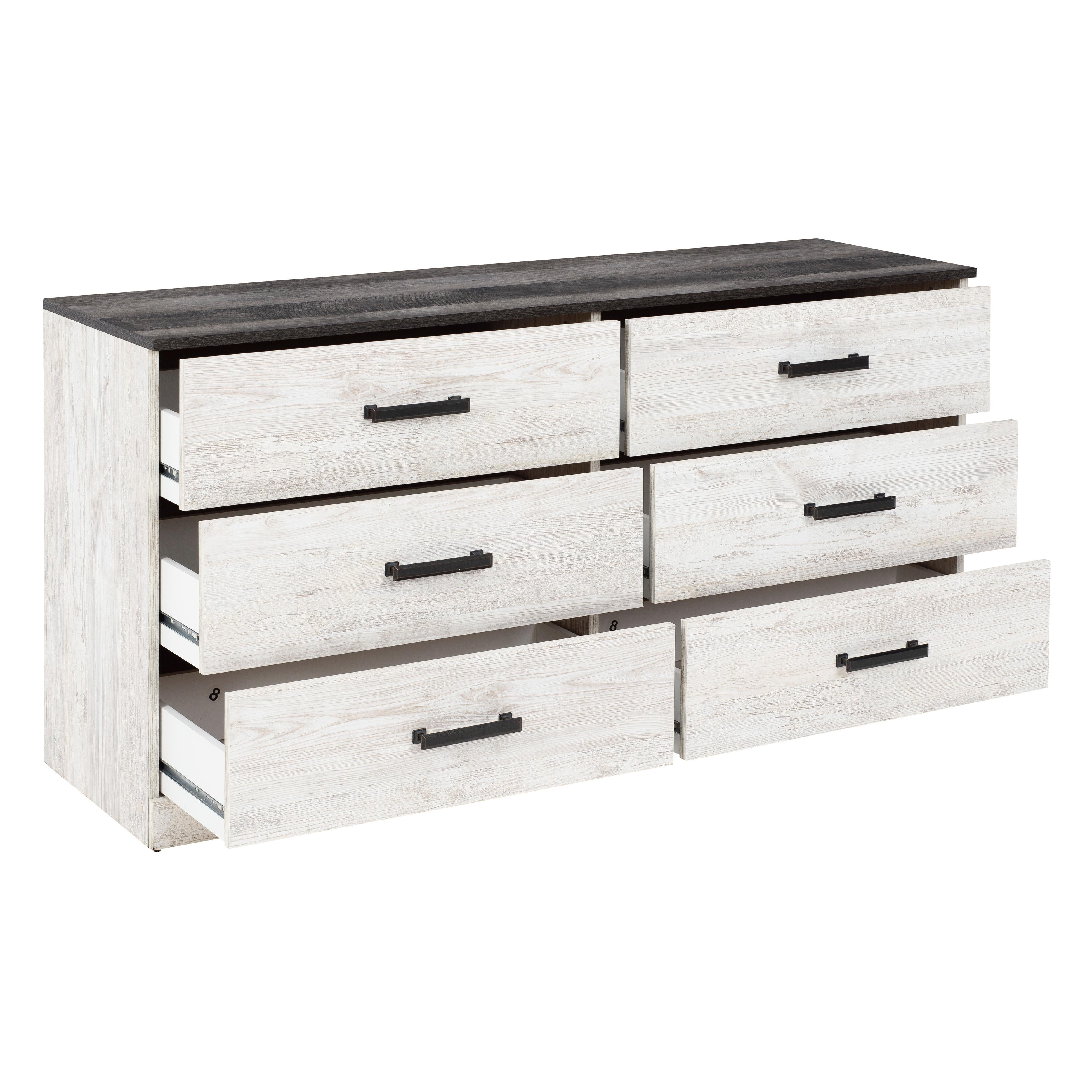 Signature Design by Ashley Shawburn EB4121-131 Six Drawer Dresser - Image 3