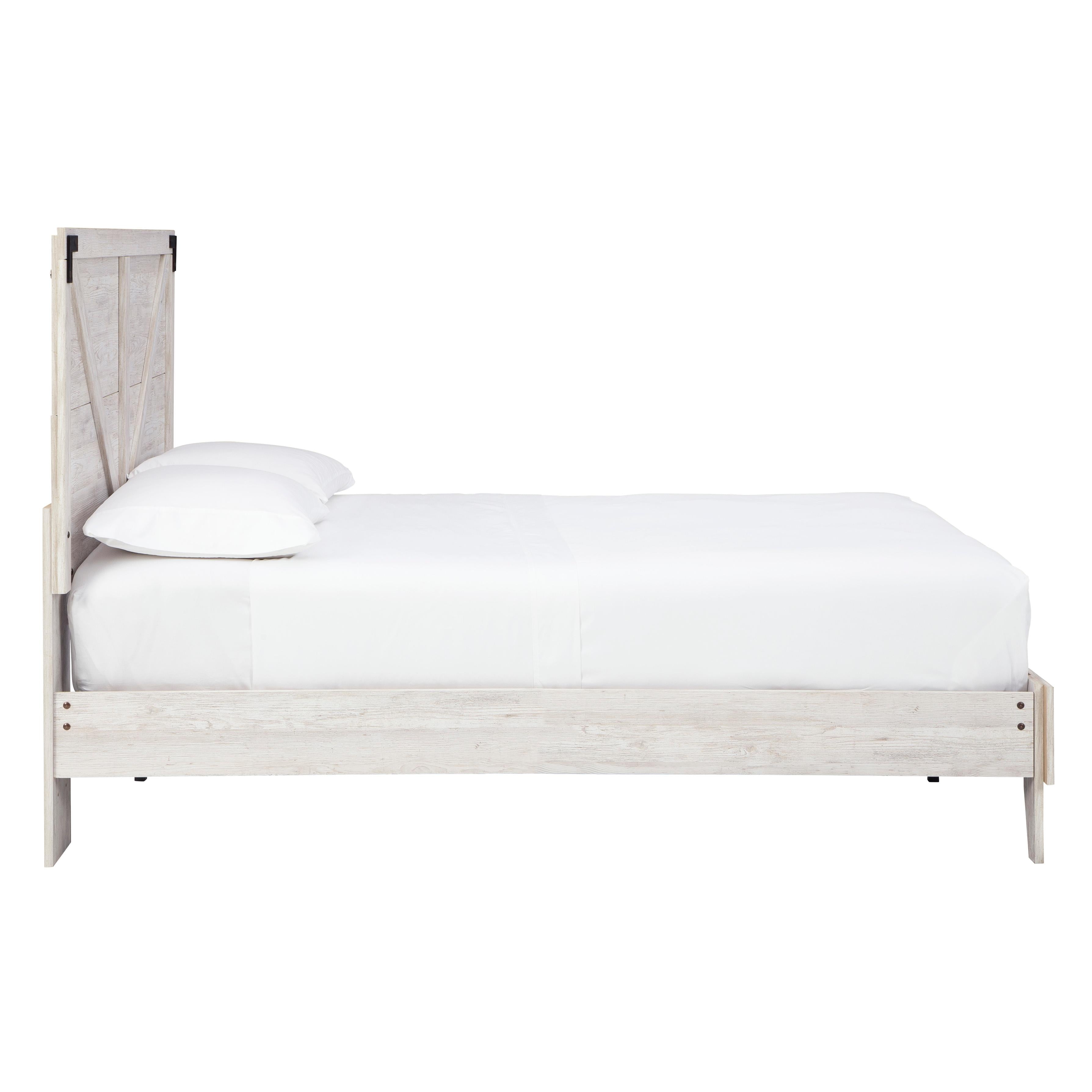 Signature Design by Ashley Shawburn EB4121B1 Queen Crossbuck Panel Platform Bed - Image 3