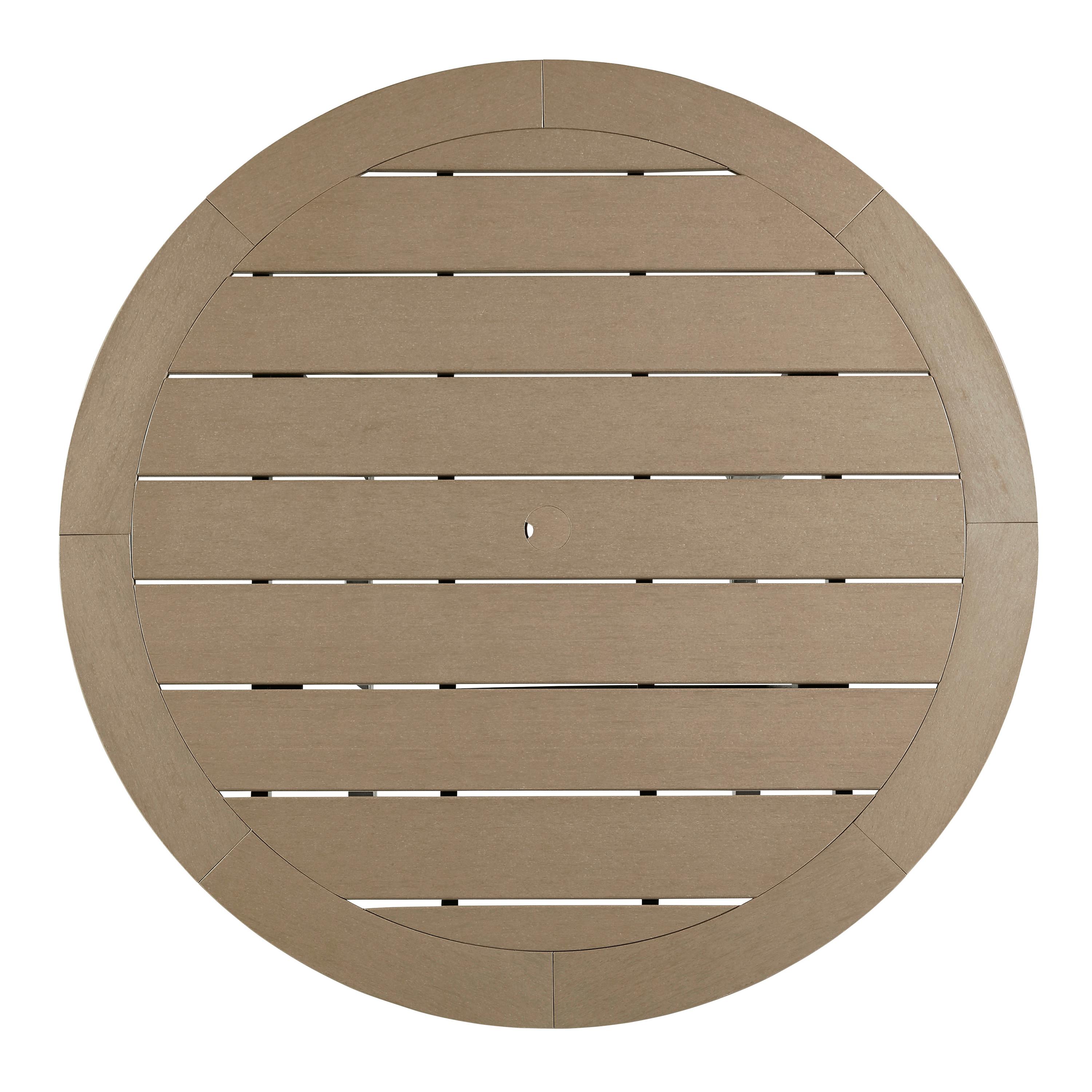 Signature Design by Ashley Fairen Trail P211-613 Round Bar Table with Umbrella Option - Image 3