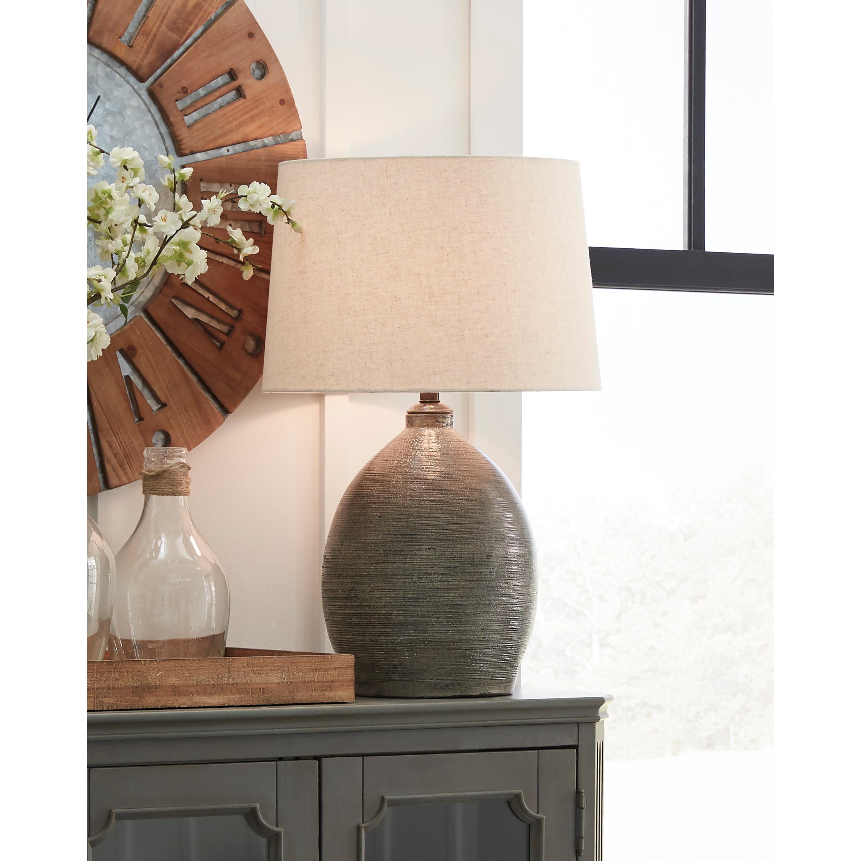 Signature Design by Ashley Joyelle L100744 Terracotta Table Lamp - Image 3