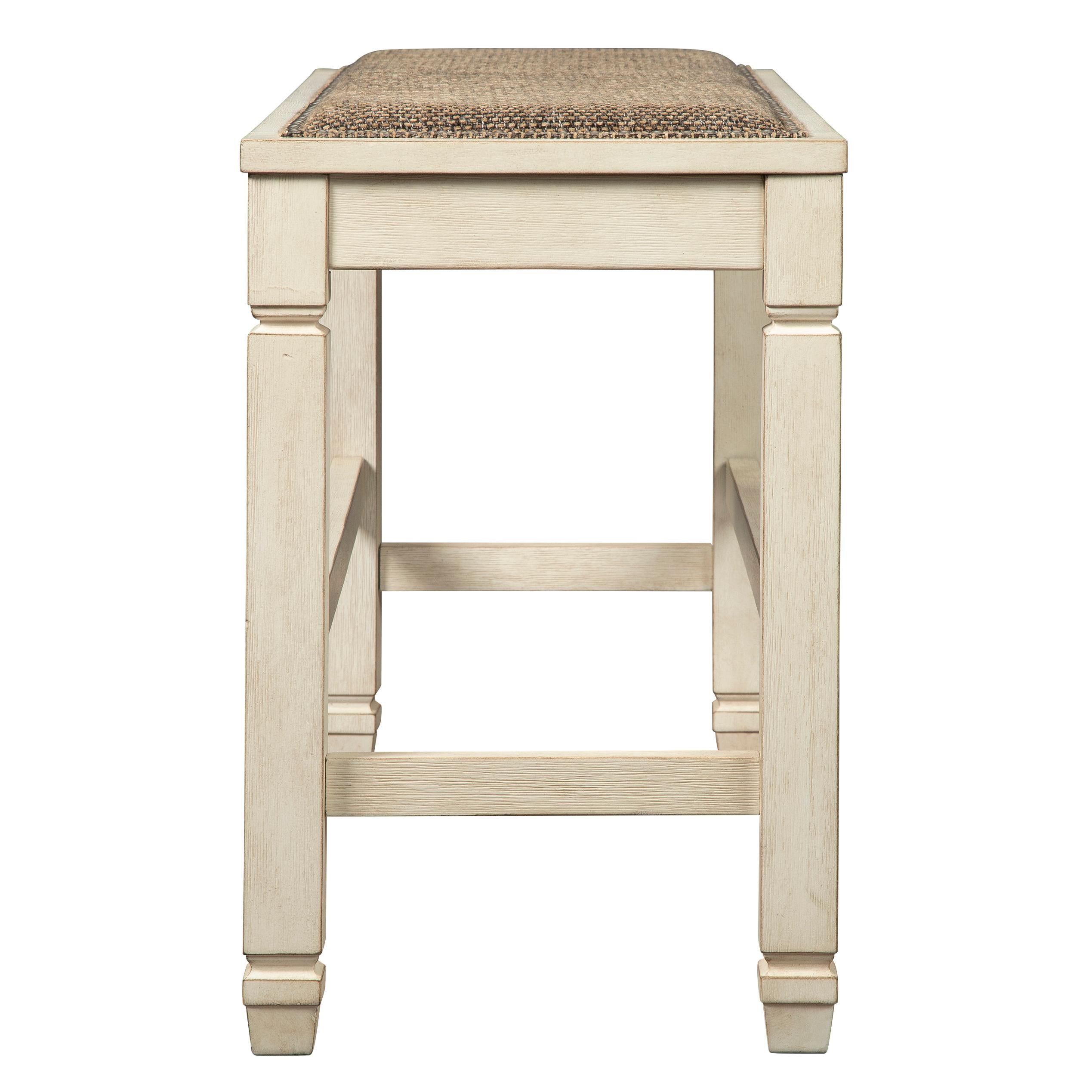 Signature Design by Ashley Bolanburg D647-09 Double Counter Upholstered Bench - Image 3