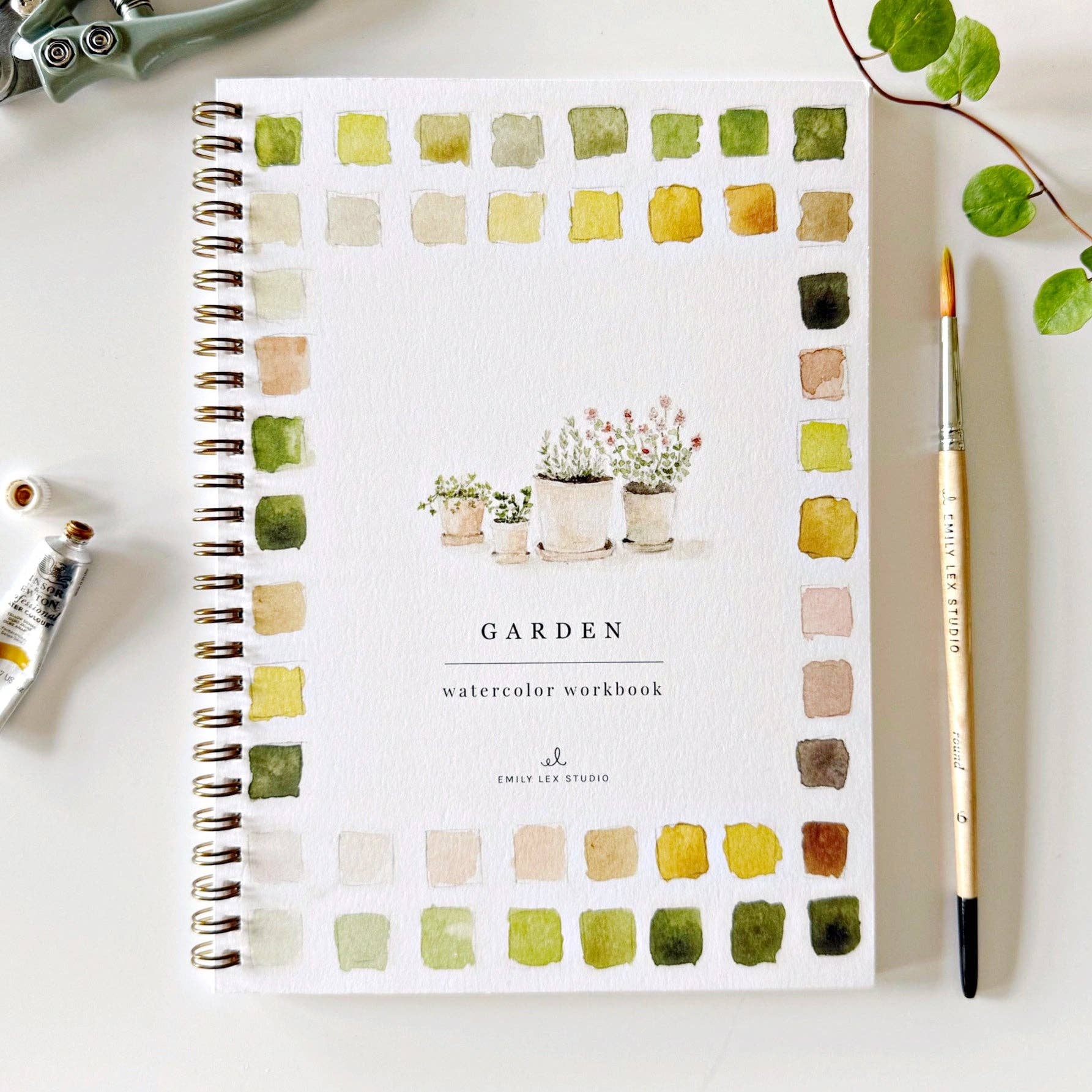 Garden watercolor workbook - Image 1