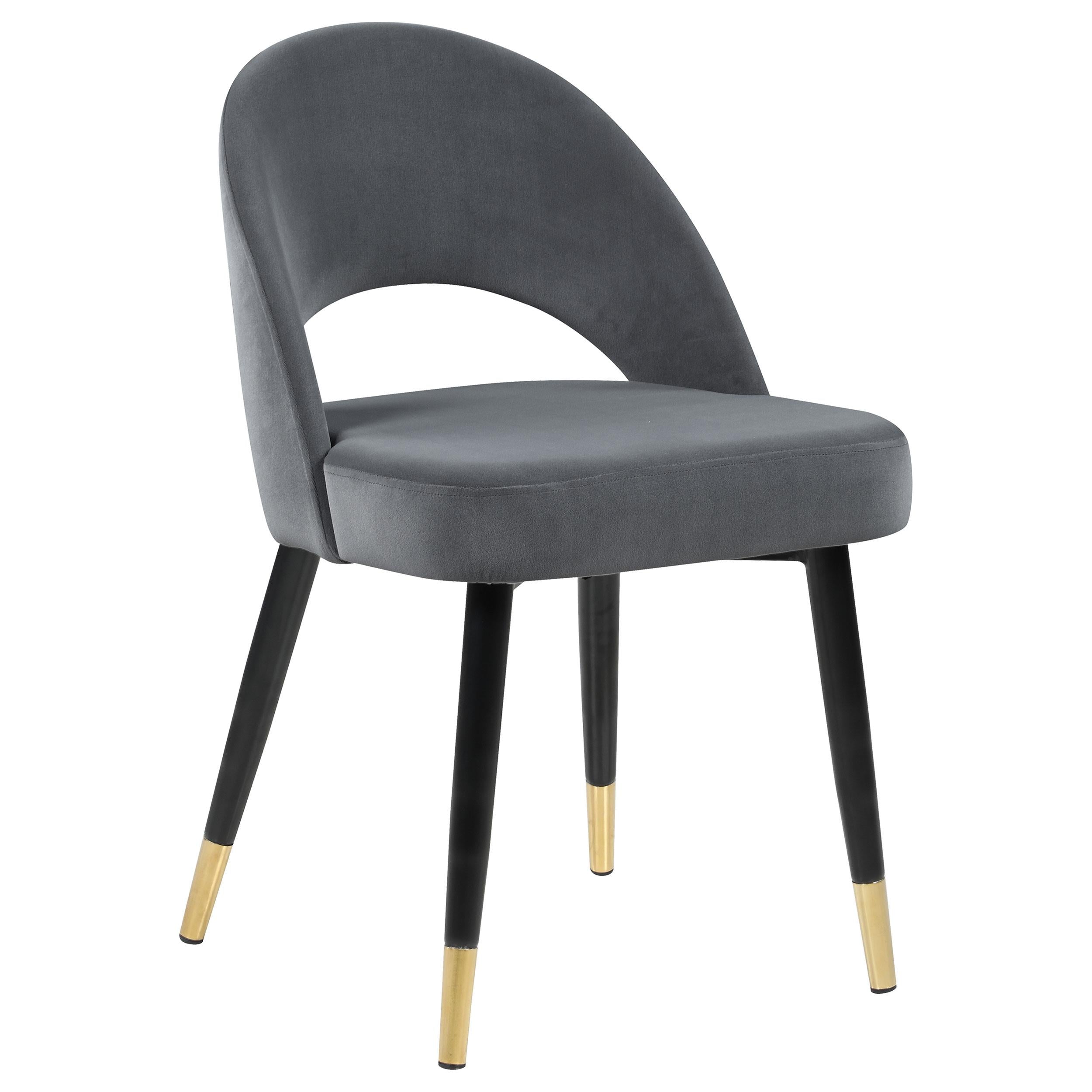 Coaster Furniture Lindsey 192542 Upholstered Dining Side Chair - Grey - Image 1