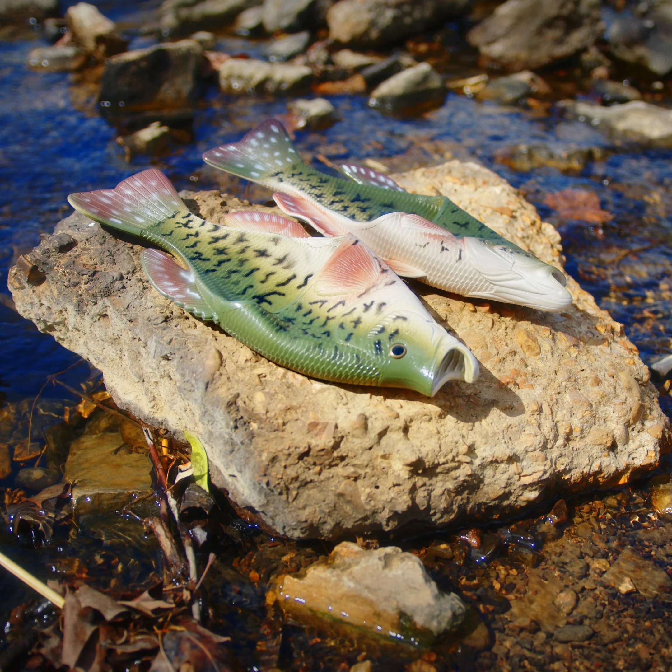Fish Sandal Adult Large-Crappie - Image 2