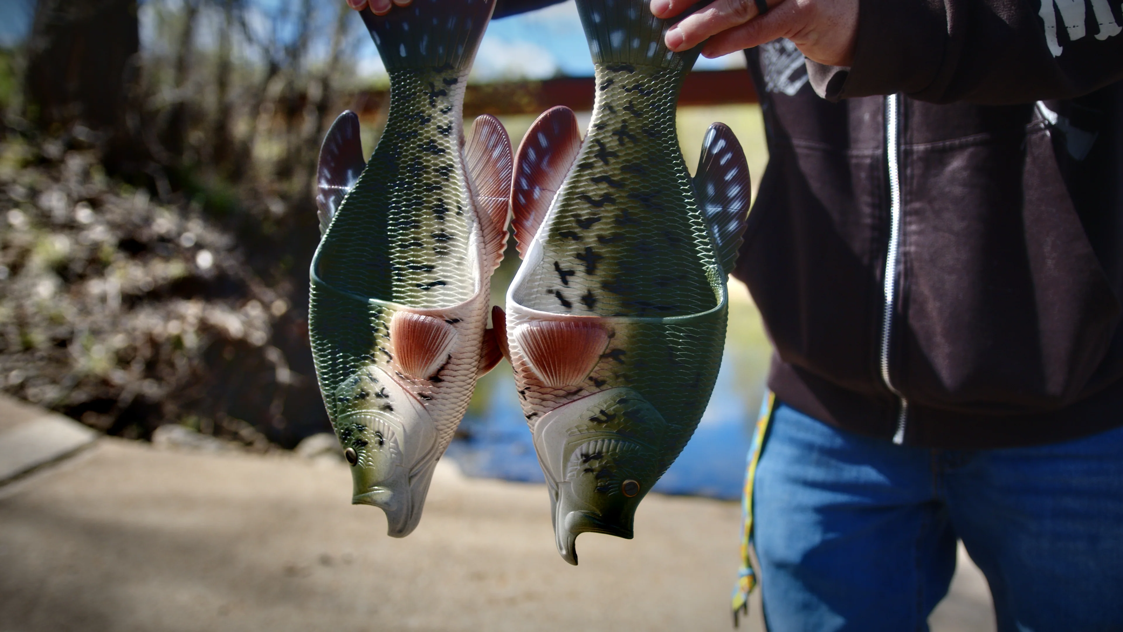 Fish Sandal Adult Small-Crappie - Image 3
