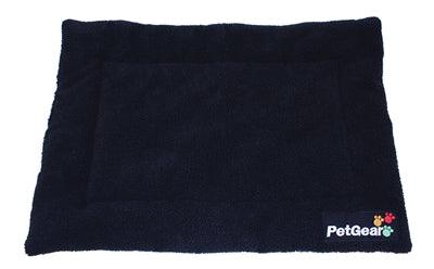 Petgear mat black – luxury dog ​​mat – for crate, car and home