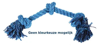 Happy Pet Flossin Fun 3 Knot - For small or large dogs - Image 3
