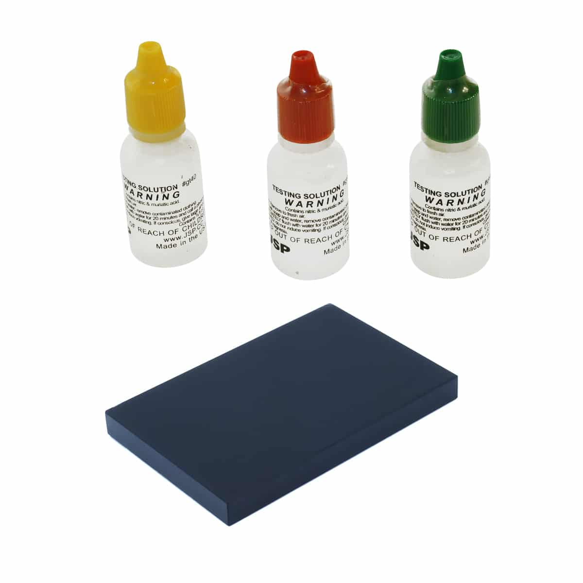 Gold Testing Kit - 10k 14k 18k Acid Test Kit with Stone - Image 1