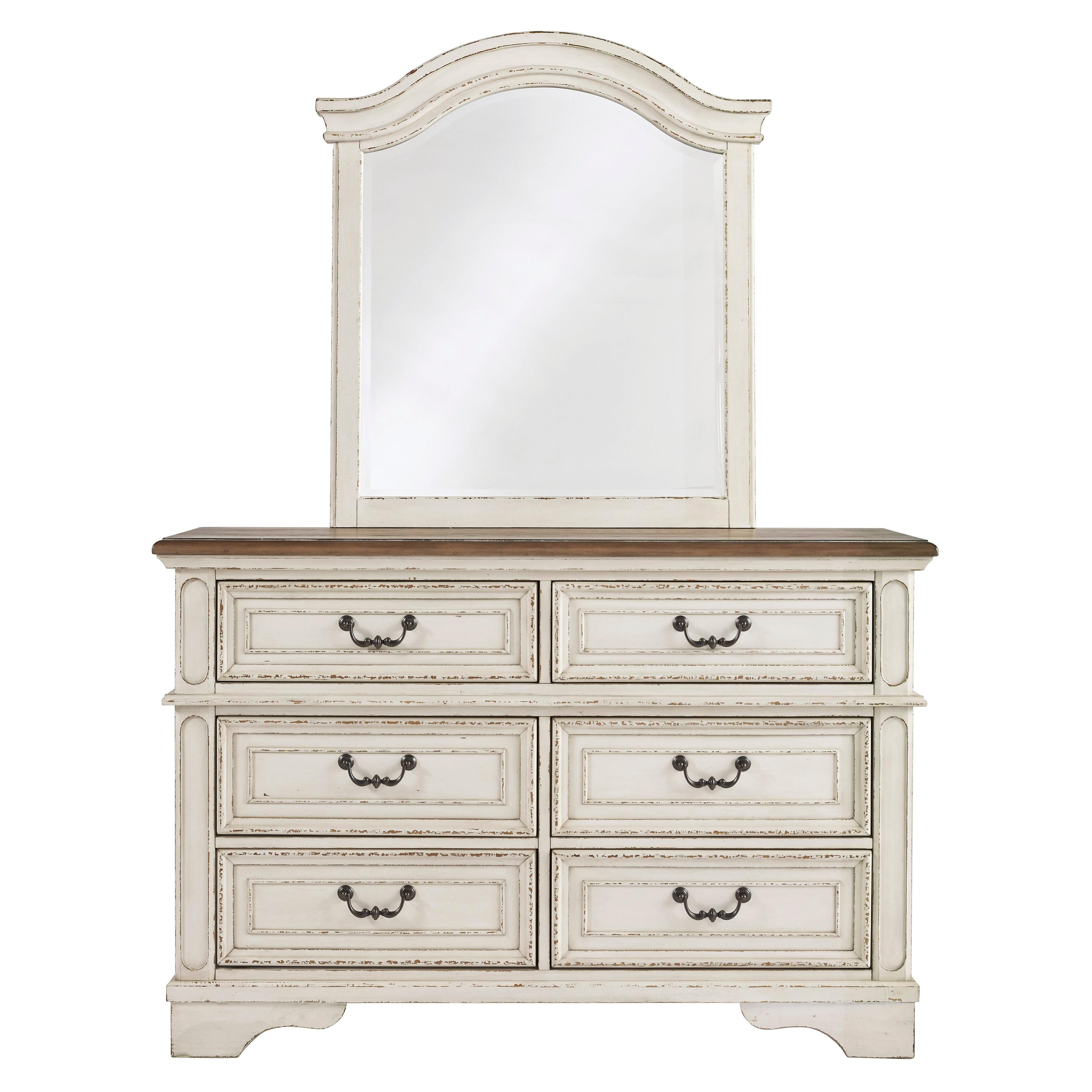 Signature Design by Ashley Realyn B743B12 Dresser and Mirror - Image 2