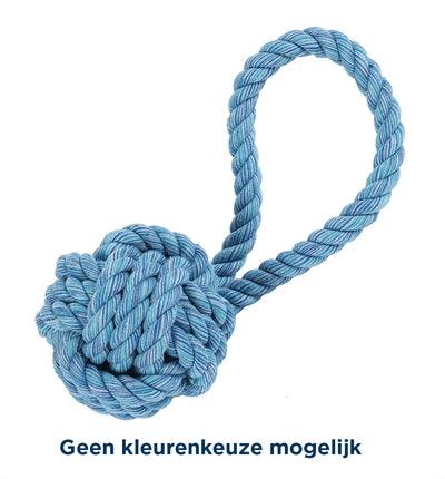 Happy Pet Nuts For Knots Ball Tugger – Durable Play and Tug Toy for Dogs - Image 1