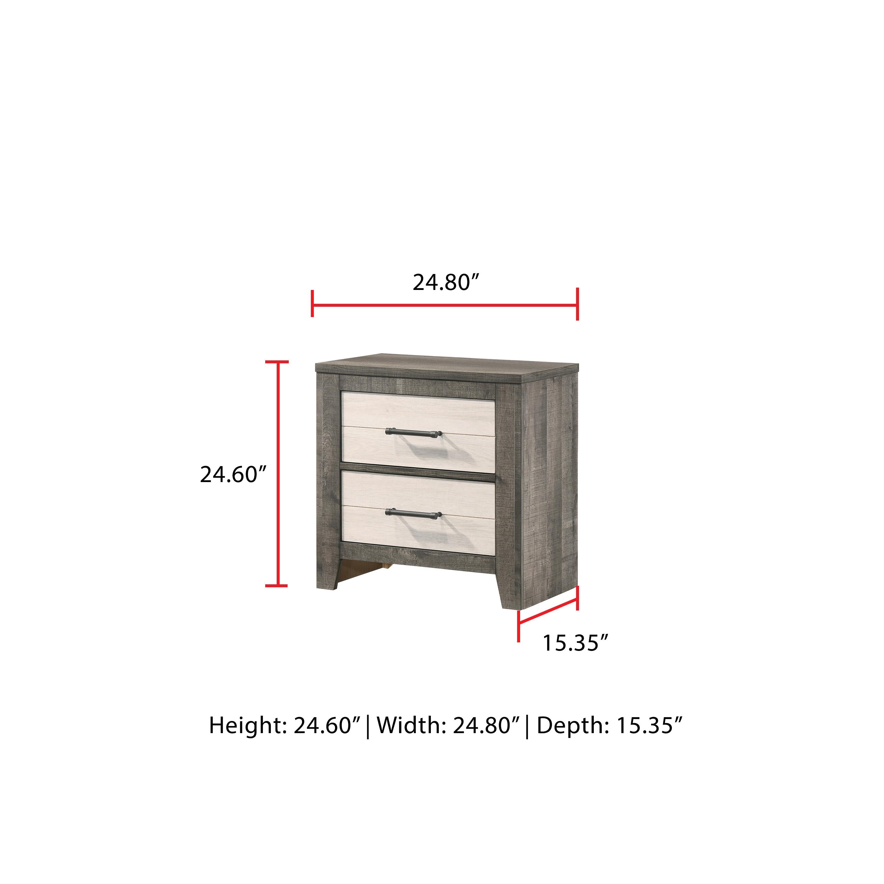 Crown Mark Rhett B8170-2 Nightstand - Image 3