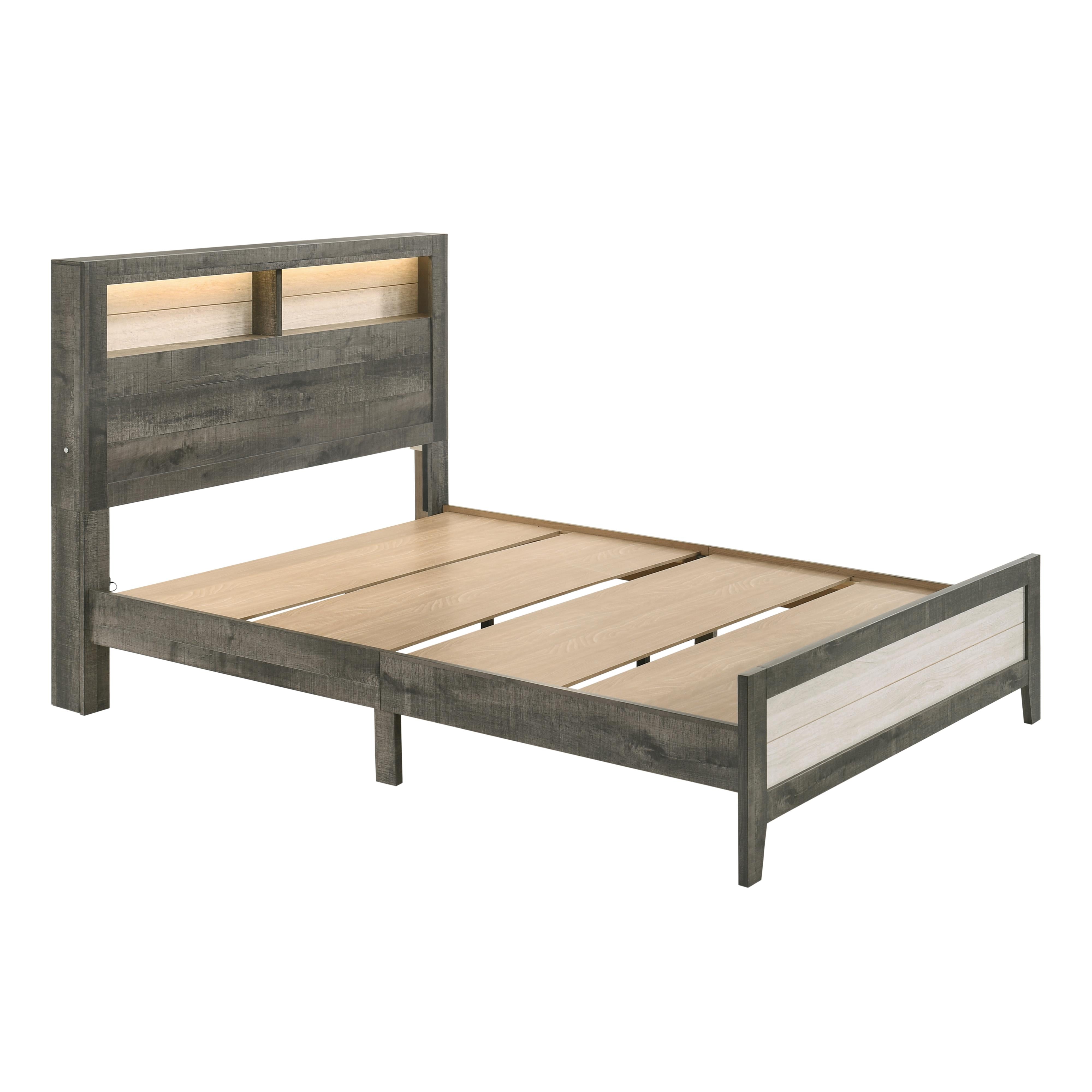 Crown Mark Rhett B8170-K-BED King Bookcase Bed - Image 2