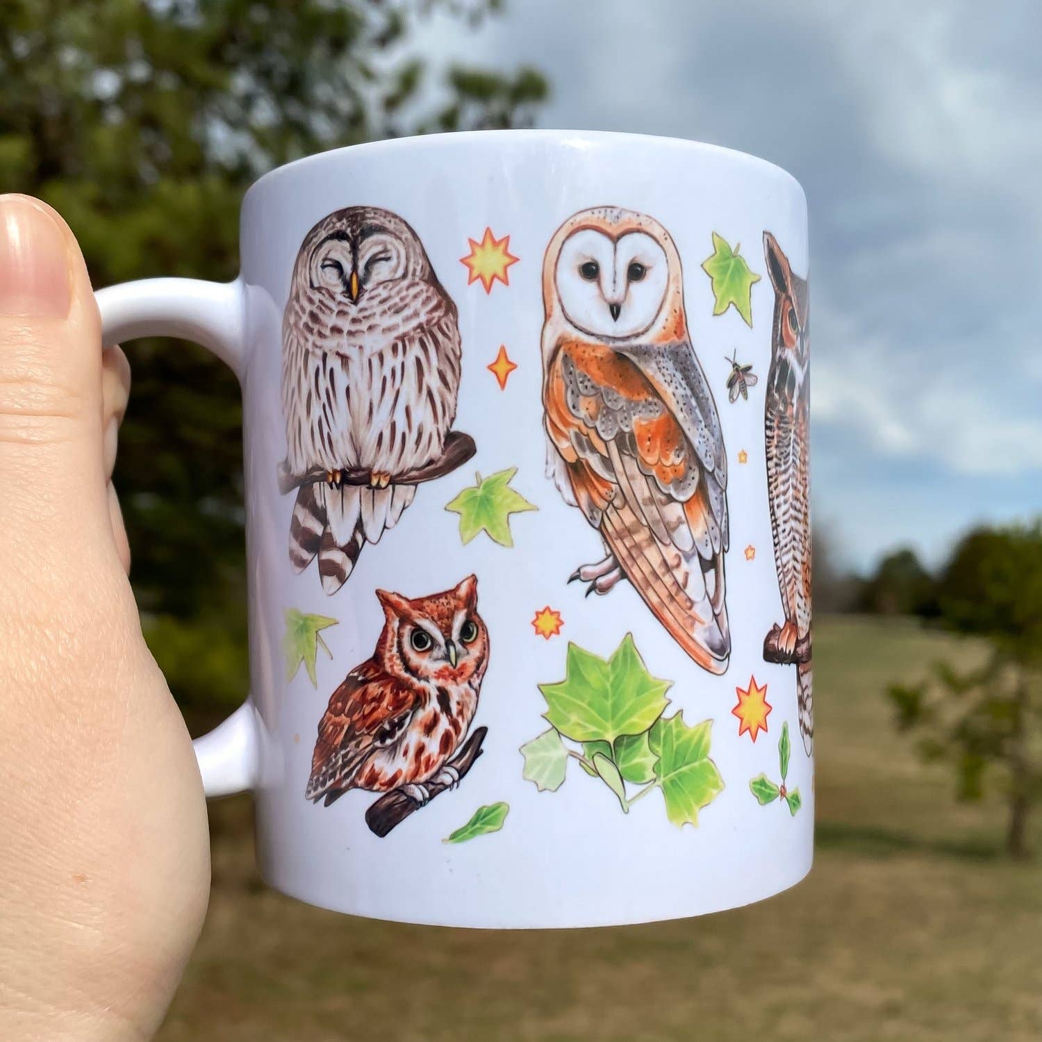 Owls of the Eastern United States Mug - Image 1