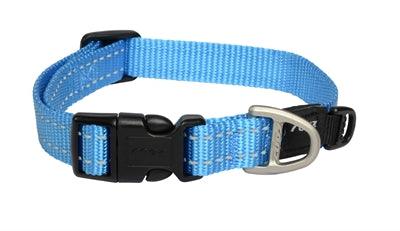 Rogz For Dogs Snake Collar Turquoise - for dogs from 12-22 kg - Image 1