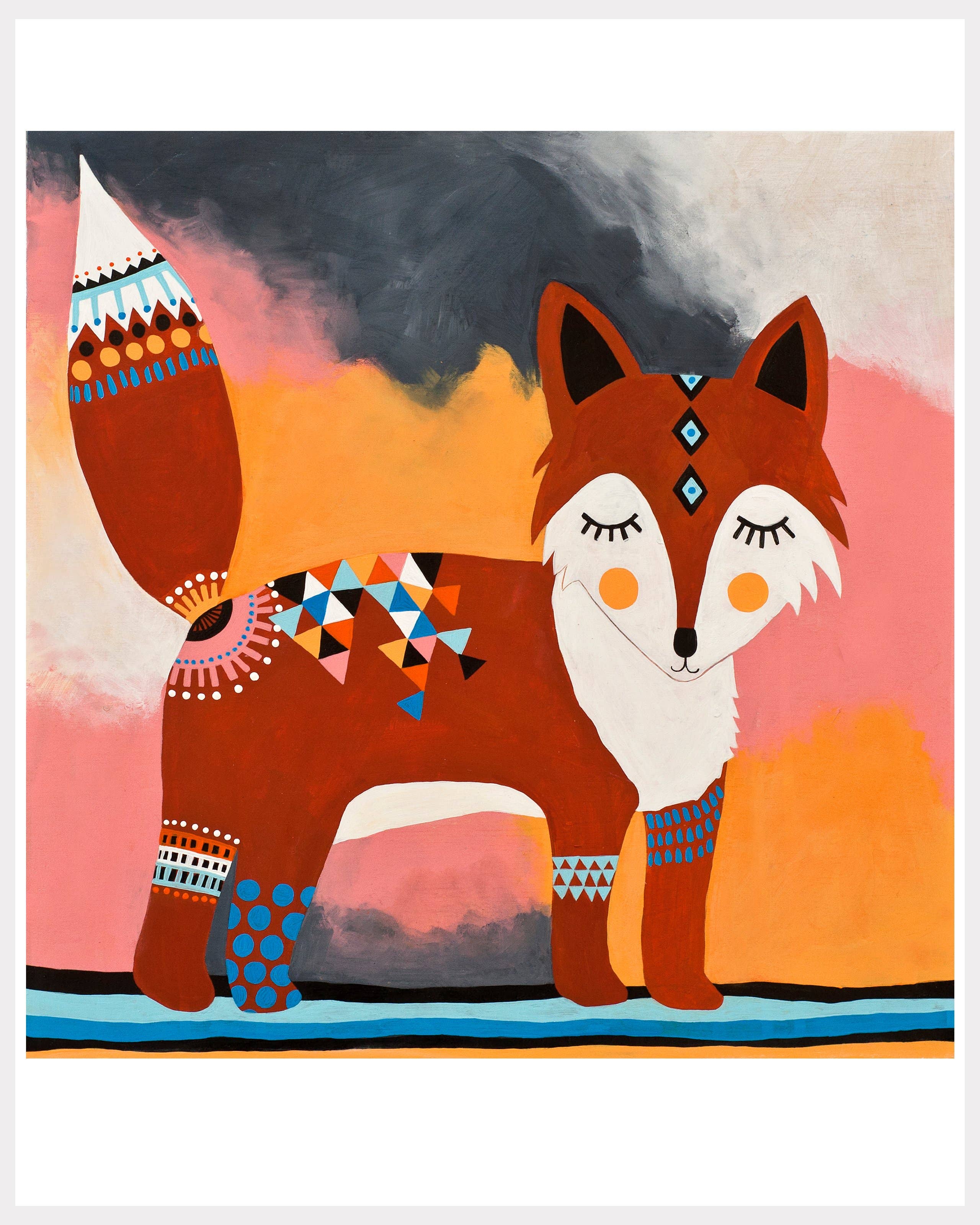 Print - Fox kid art - Image 2