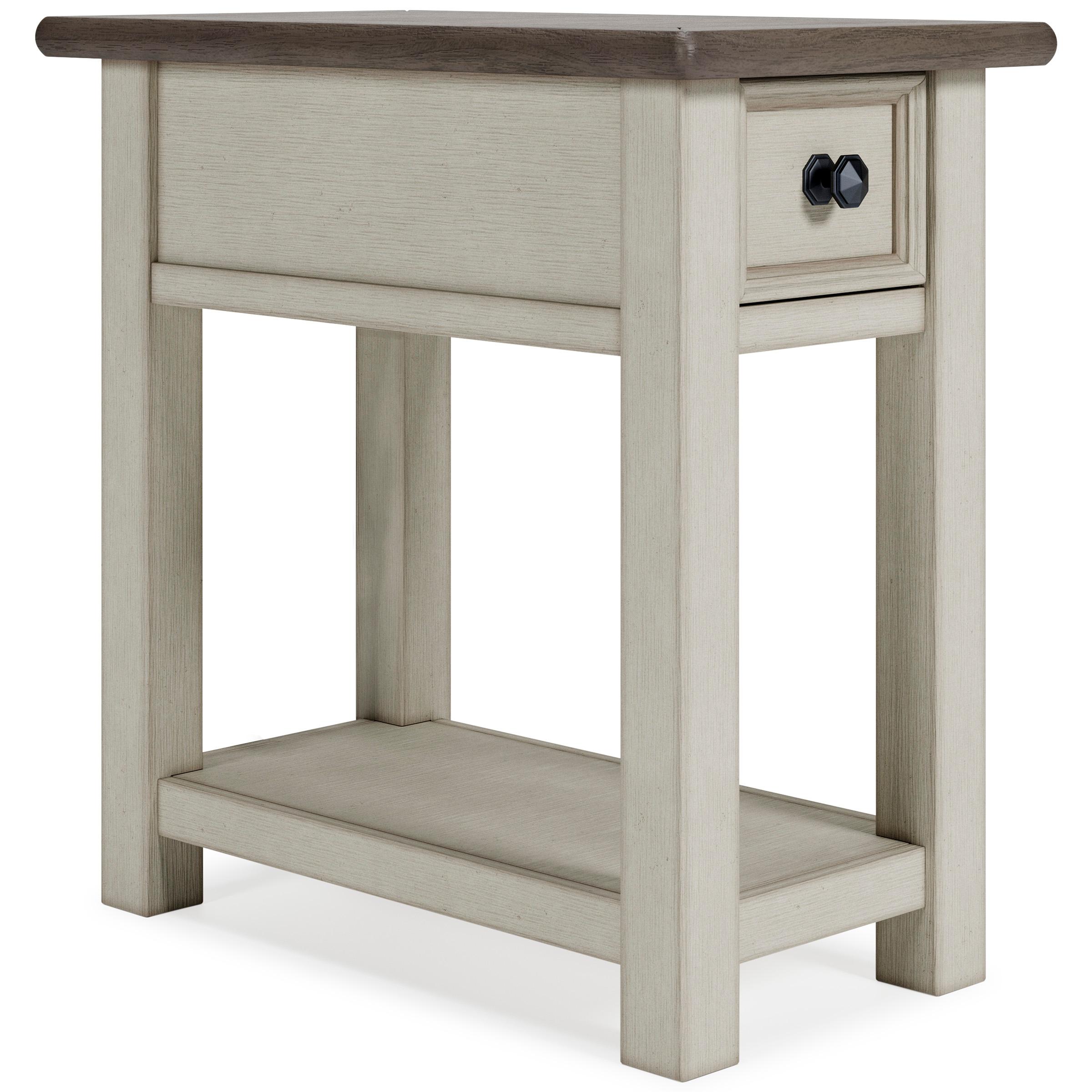 Signature Design by Ashley Bolanburg T637-107 Chair Side End Table - Image 1