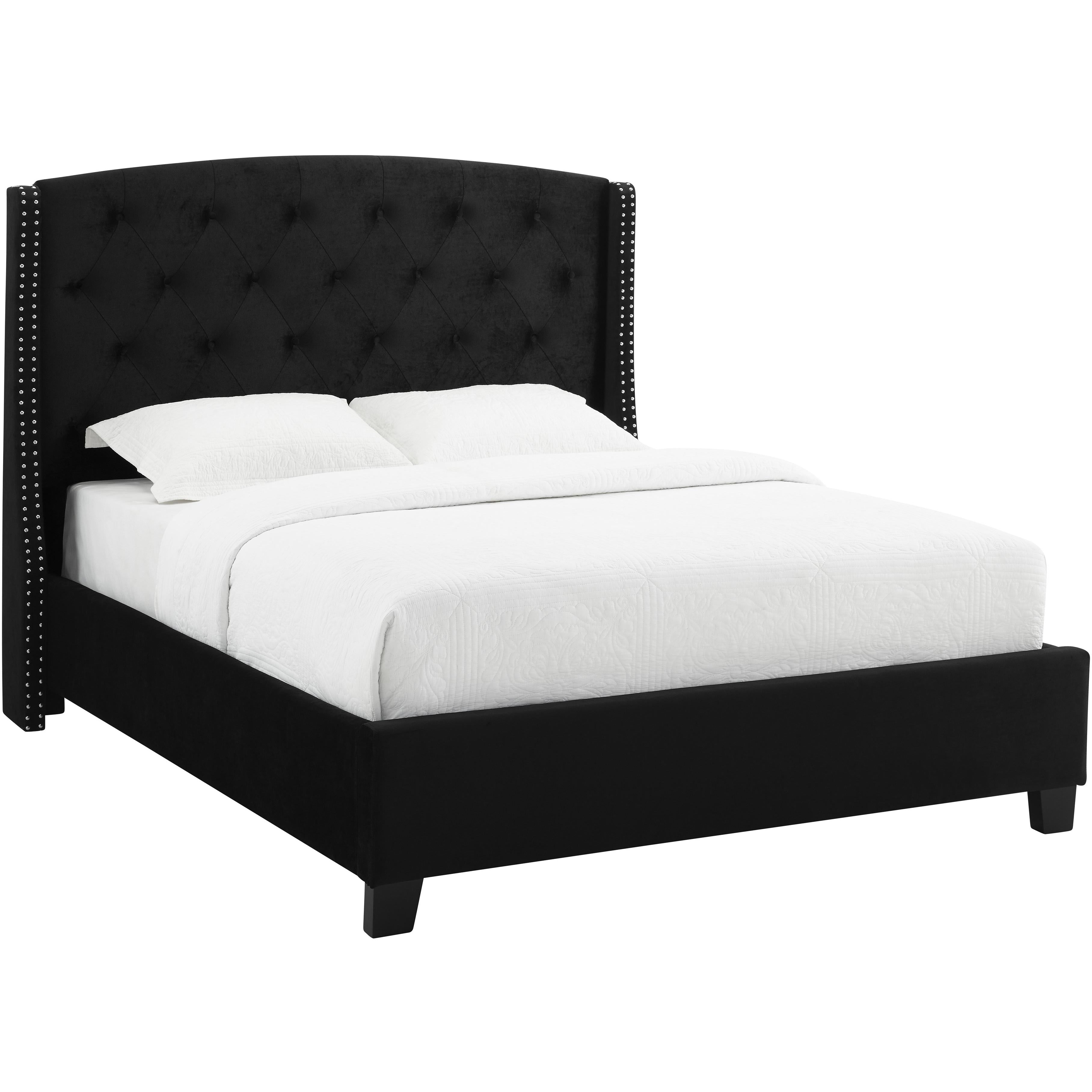 Crown Mark Eva 5111BK-K King Platform Bed - Black - Image 1