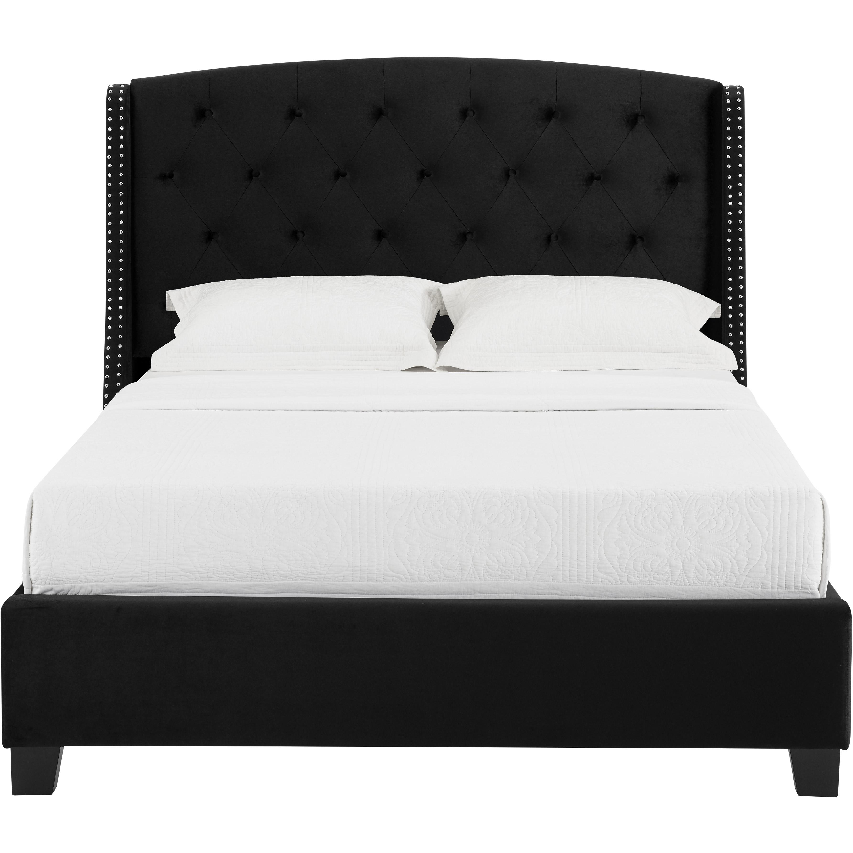 Crown Mark Eva 5111BK-Q Queen Platform Bed - Black - Image 2