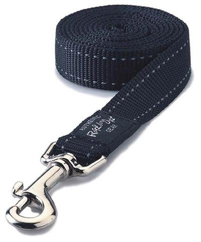 Rogz For Dogs Fanbelt Leash Black - 1.8 Meter - For Medium and Large Dogs - Image 1