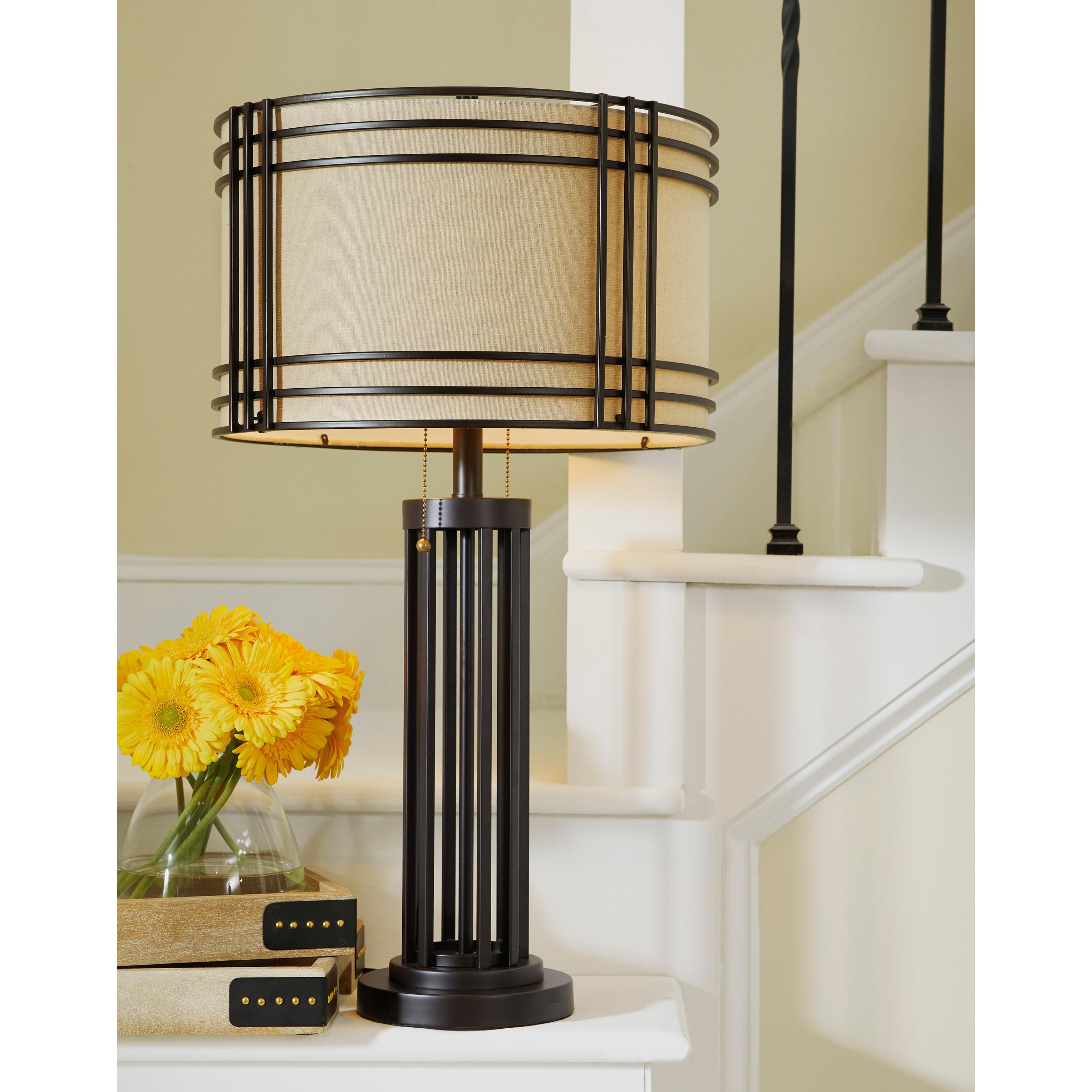 Signature Design by Ashley Hanswell L208294 Metal Table Lamp - Image 3