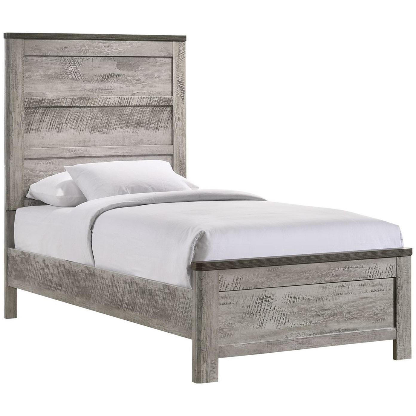 Elements International Millers Cove MC300TB Twin Panel Bed