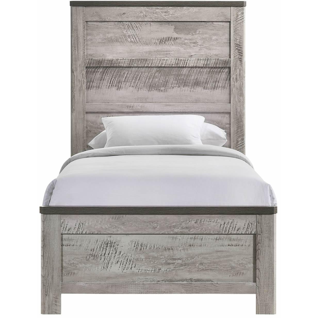 Elements International Millers Cove MC300TB Twin Panel Bed - Image 2