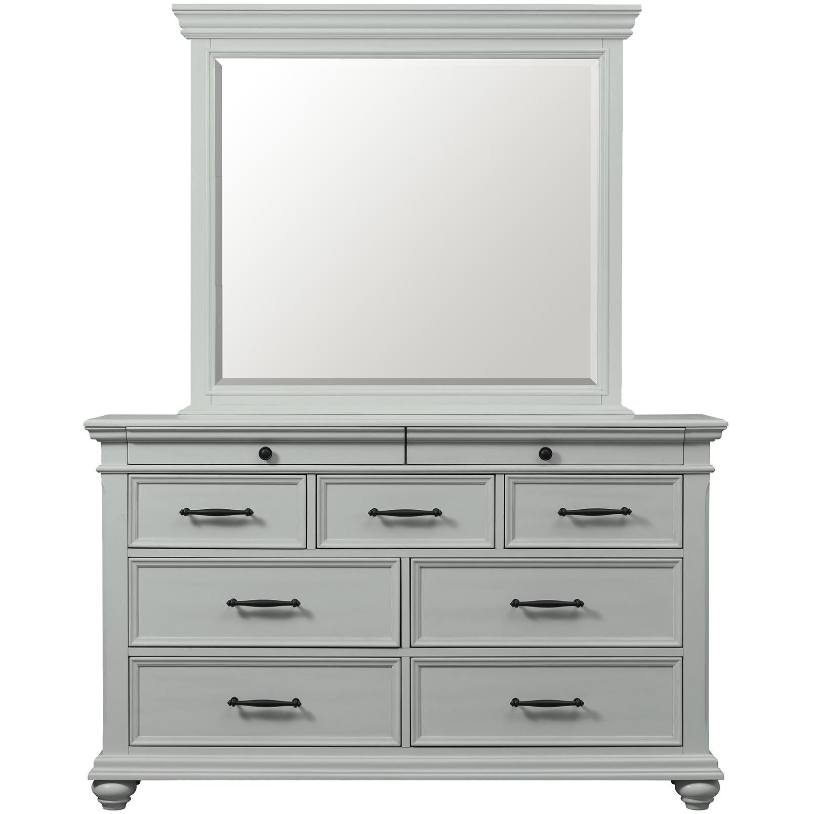 Elements International Slater SR300DR Dresser - Grey - Image 3