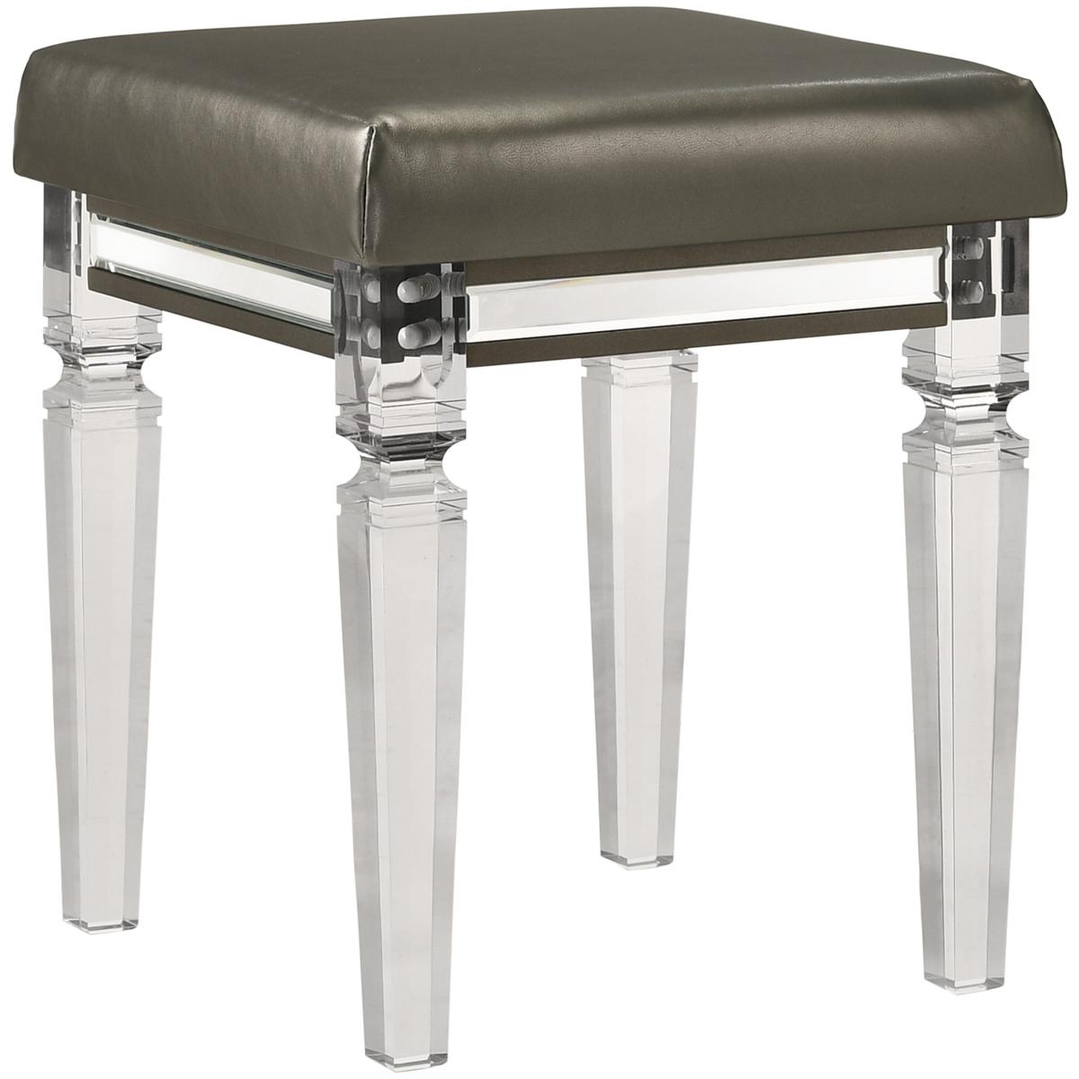 Elements International Twenty Nine TN600VTNSTAL Vanity Stool W/Acrylic Leg