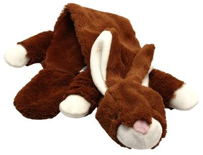 Happy Pet Unstuffed Plush Rabbit - Cuddly toy for your puppy - Image 1