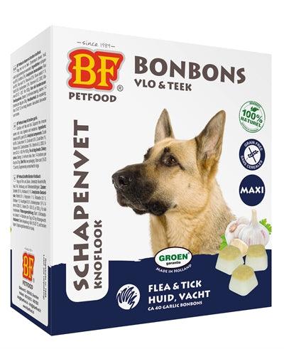 BF Petfood Sheep Fat Maxi Bonbons Garlic – Natural support and repellent effect (40 pieces)