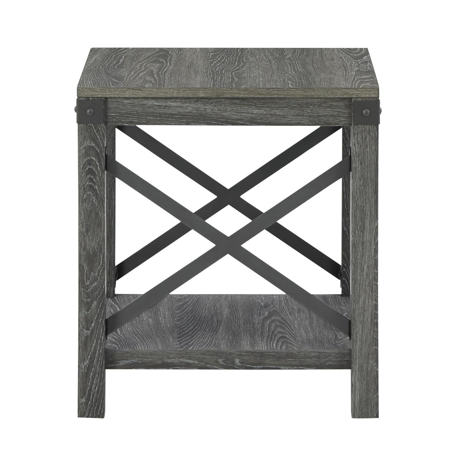 Signature Design by Ashley Freedan T175-2 Square End Table - Image 3